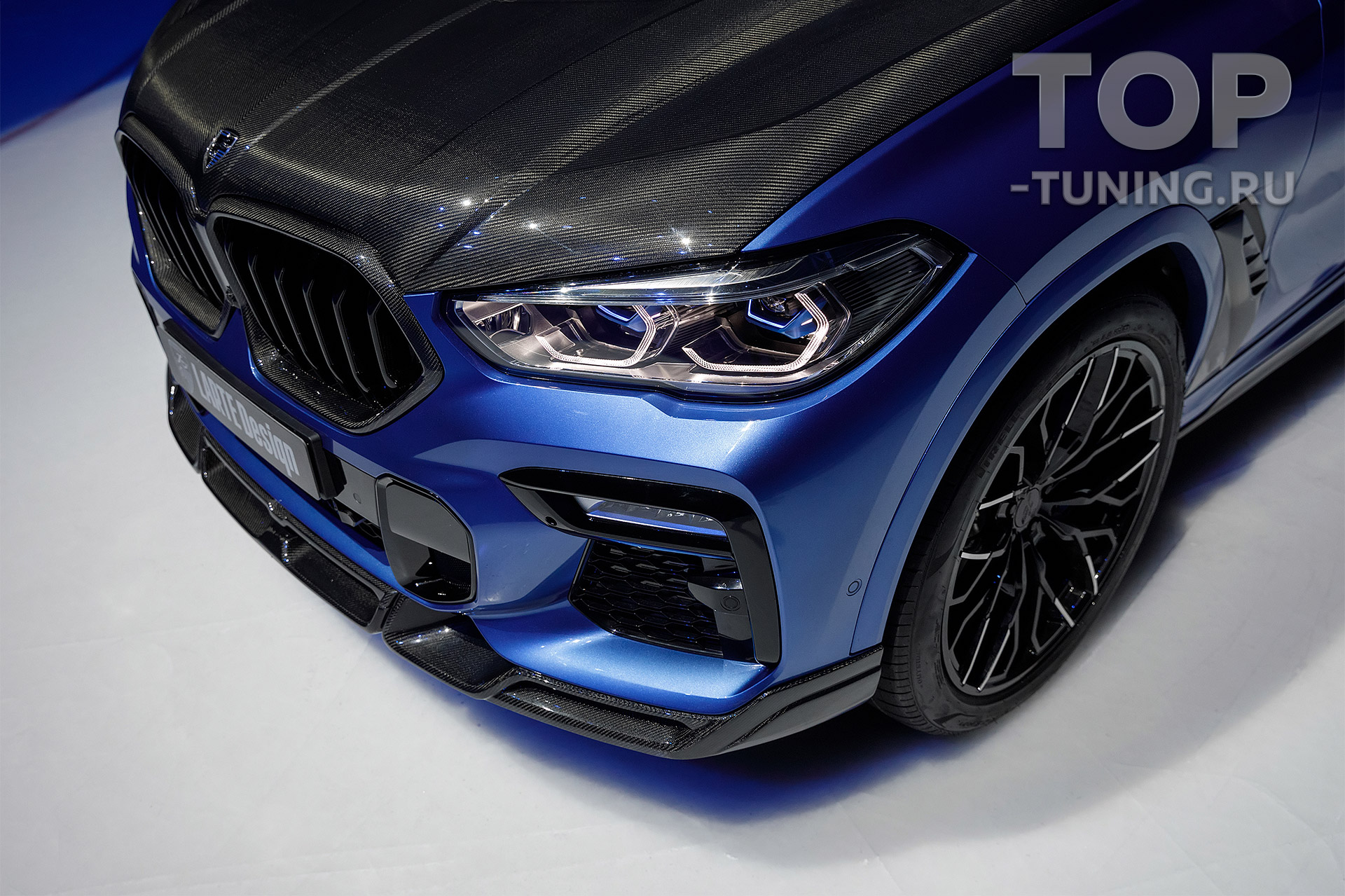 ТЮНИНГ БМВ Х6 (G06, 2019+) КАПОТ С ЖАБРАМИ ОБВЕС LARTE PERFORMANCE