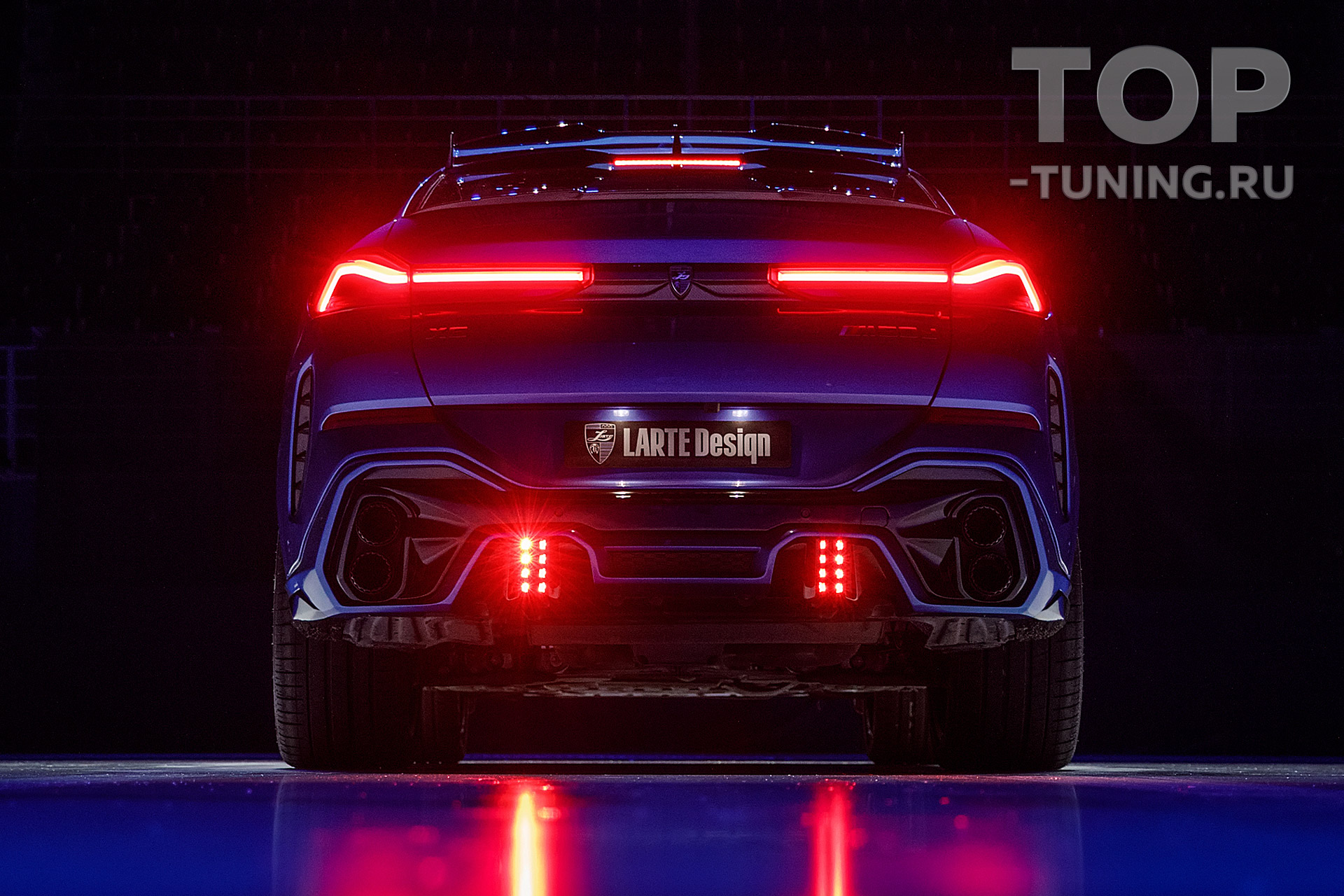 10857 Спойлер верхний Larte Performance для BMW X6 G06