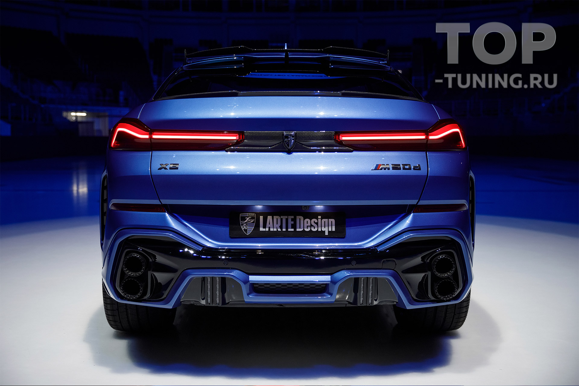 10857 Спойлер верхний Larte Performance для BMW X6 G06