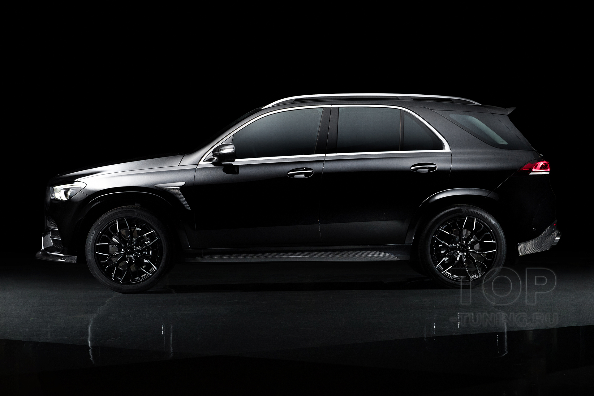 10893 Диффузор Larte Design для заднего бампера Mercedes GLE