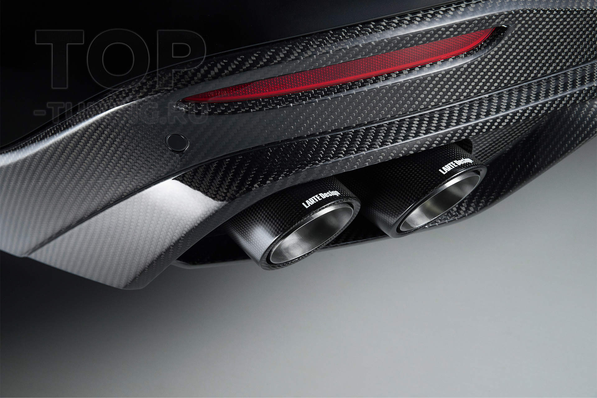 10893 Диффузор Larte Design для заднего бампера Mercedes GLE