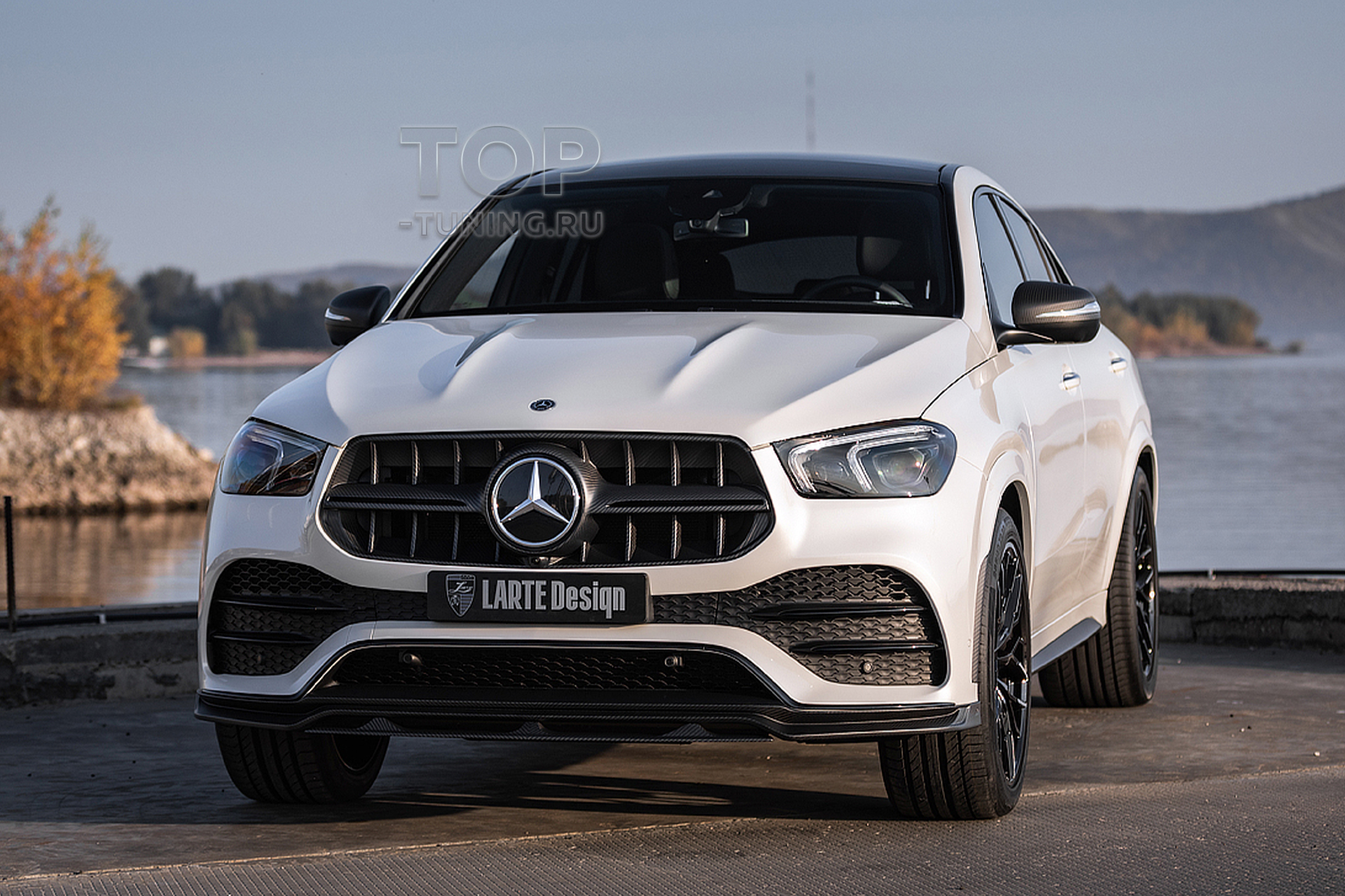 10911 Сплиттер для юбки Winner на Mercedes GLE