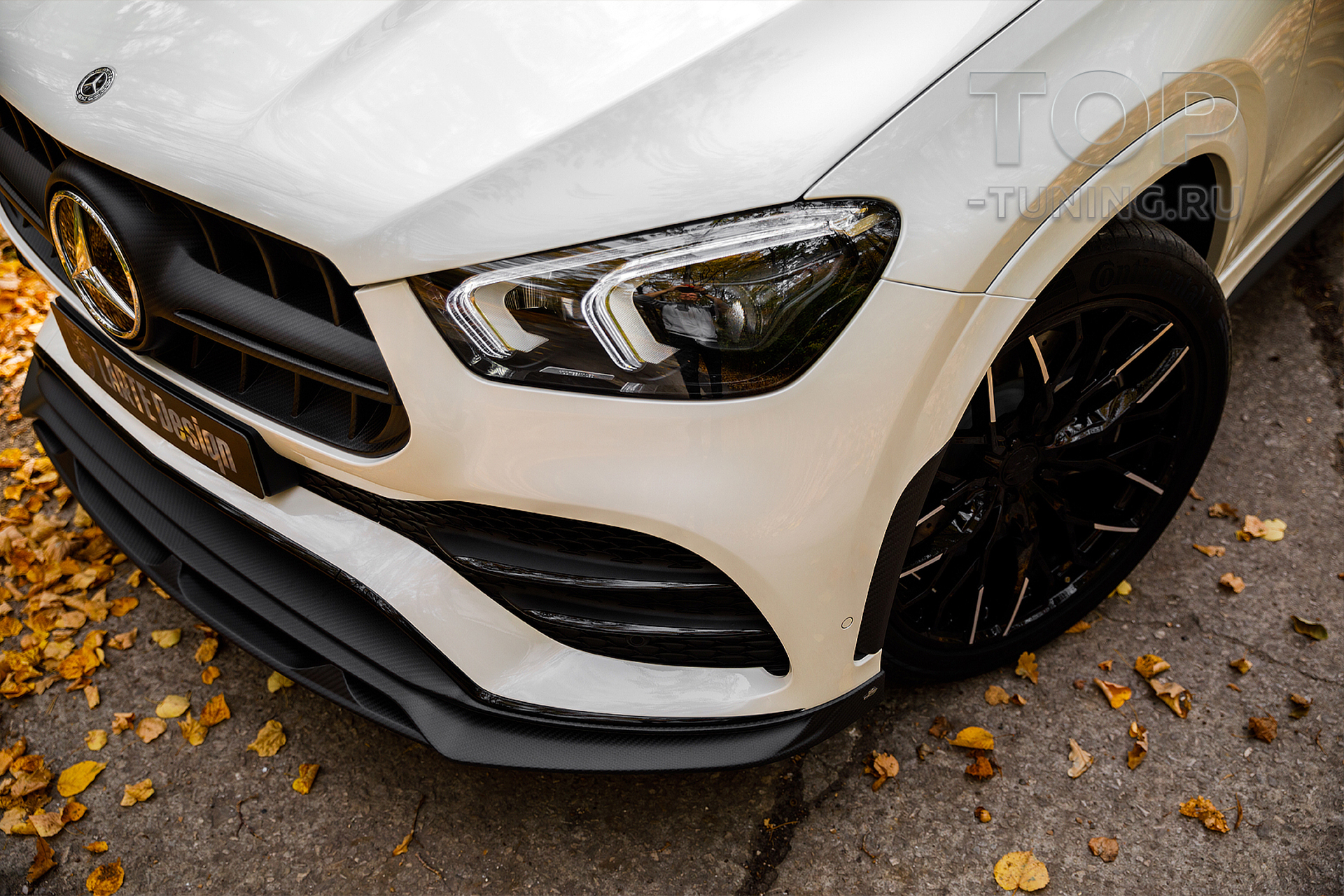 ТЮНИНГ МЕРСЕДЕС ГЛЕ КУПЕ (V167; 2018+) СПЛИТТЕР ДЛЯ ПЕРЕДНЕЙ ЮБКИ ОБВЕС WINNER - LARTE DESIGN