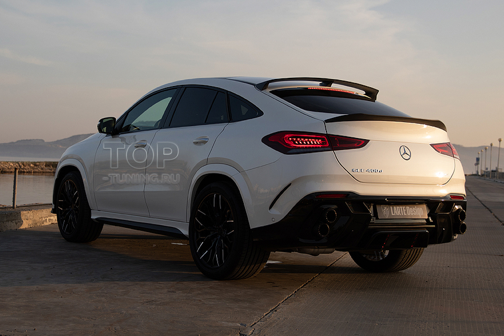 ТЮНИНГ МЕРСЕДЕС ГЛЕ КУПЕ (V167; 2018+) ВЕРХНИЙ СПОЙЛЕР ОБВЕС WINNER - LARTE DESIGN
