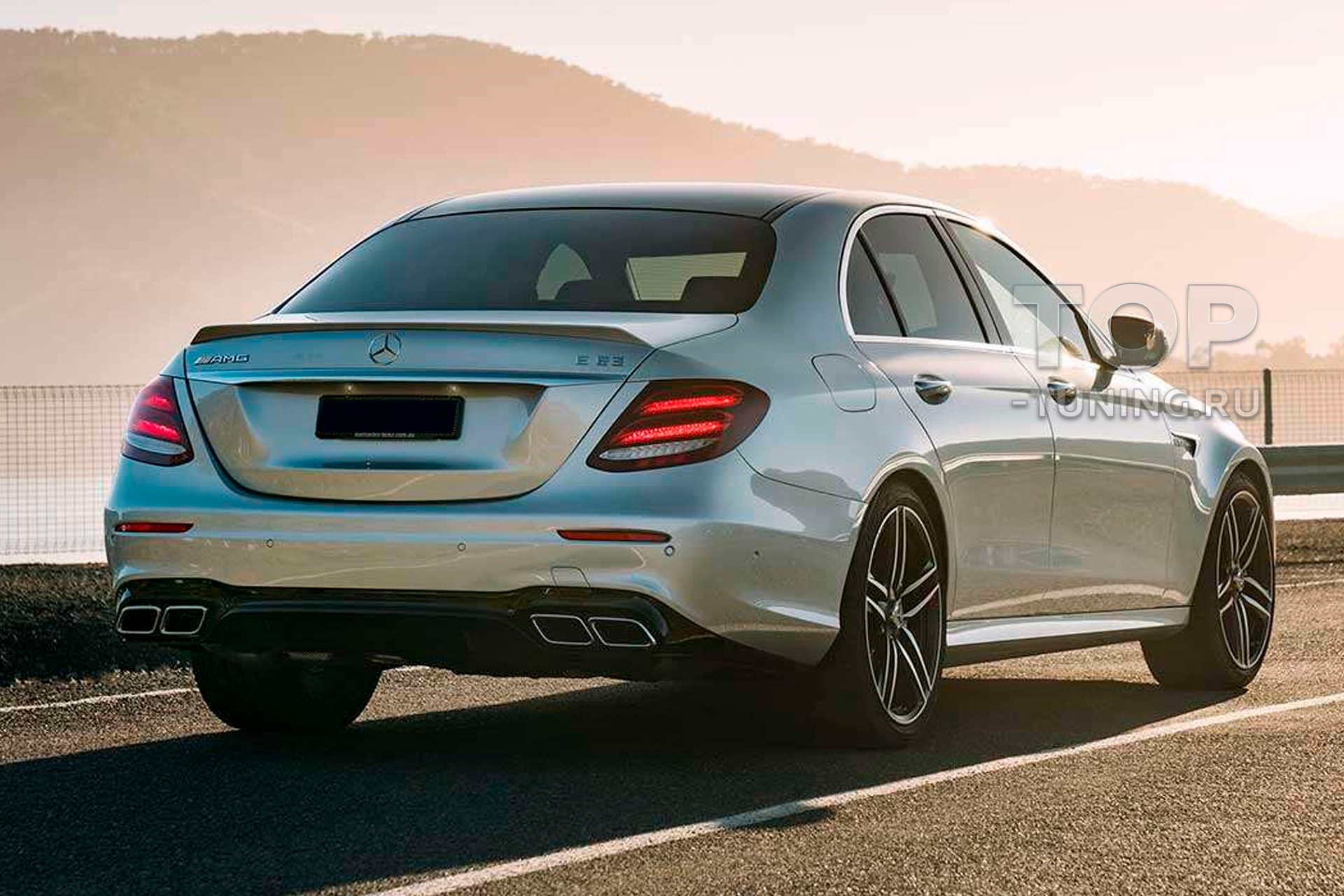 ТЮНИНГ МЕРСЕДЕС Е-КЛАСС (W213; 2016+) СПОЙЛЕР AMG STYLE НА КРЫШКУ БАГАЖНИКА