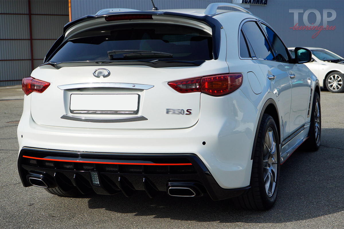 Тюнинг для Infiniti QX70 - оригинальные обвесы Draco SLIM с установкой в Москве