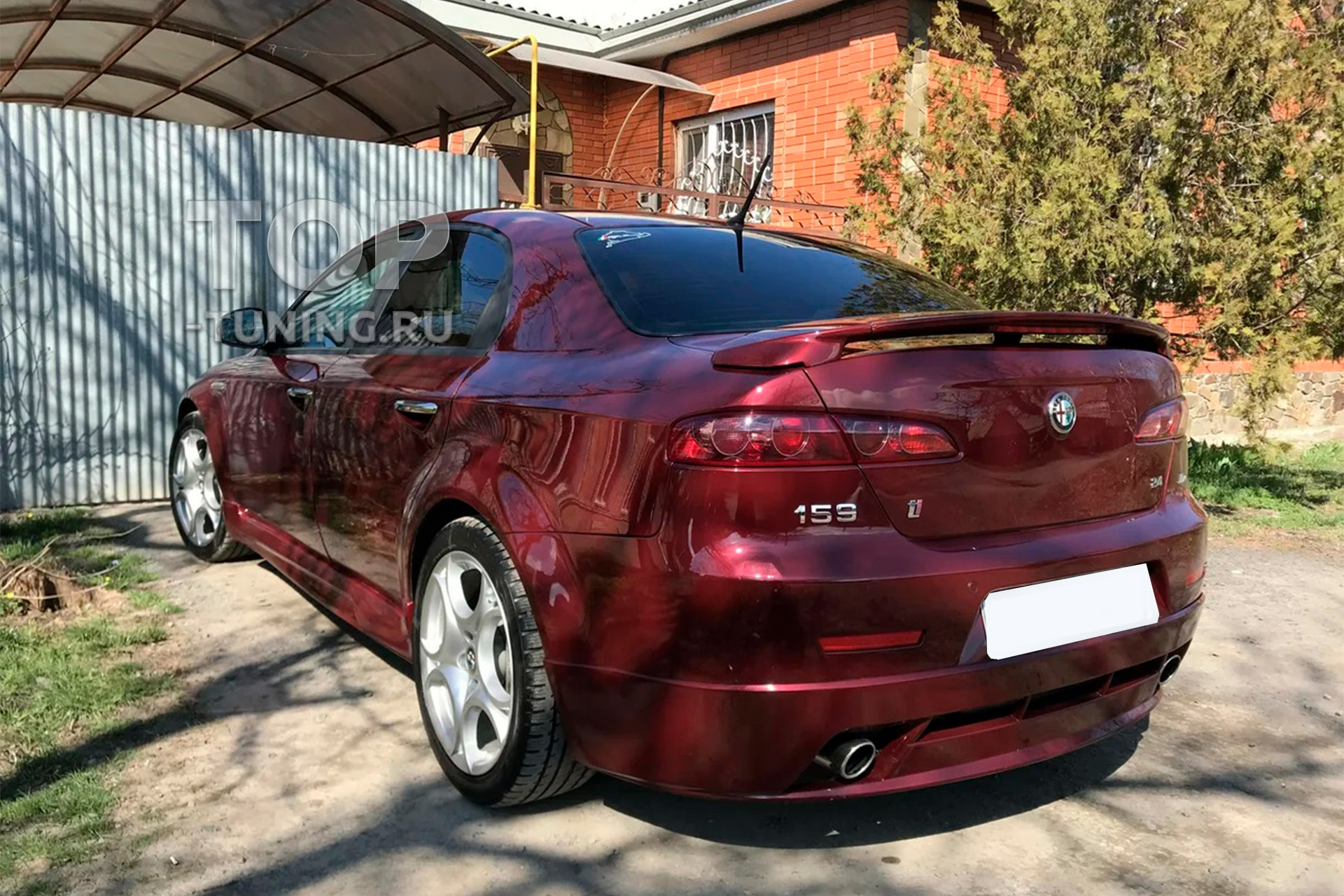 Купить пороги Зендер для тюнинга Alfa Romeo 159