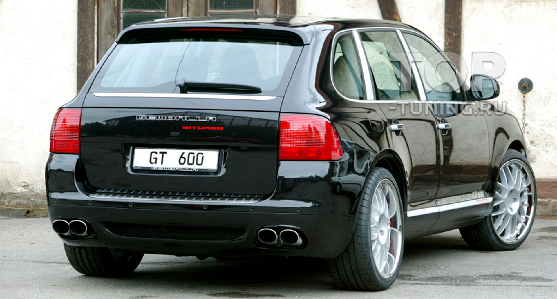 Задняя юбка Gemballa Aero 1 для Porsche Cayenne 955