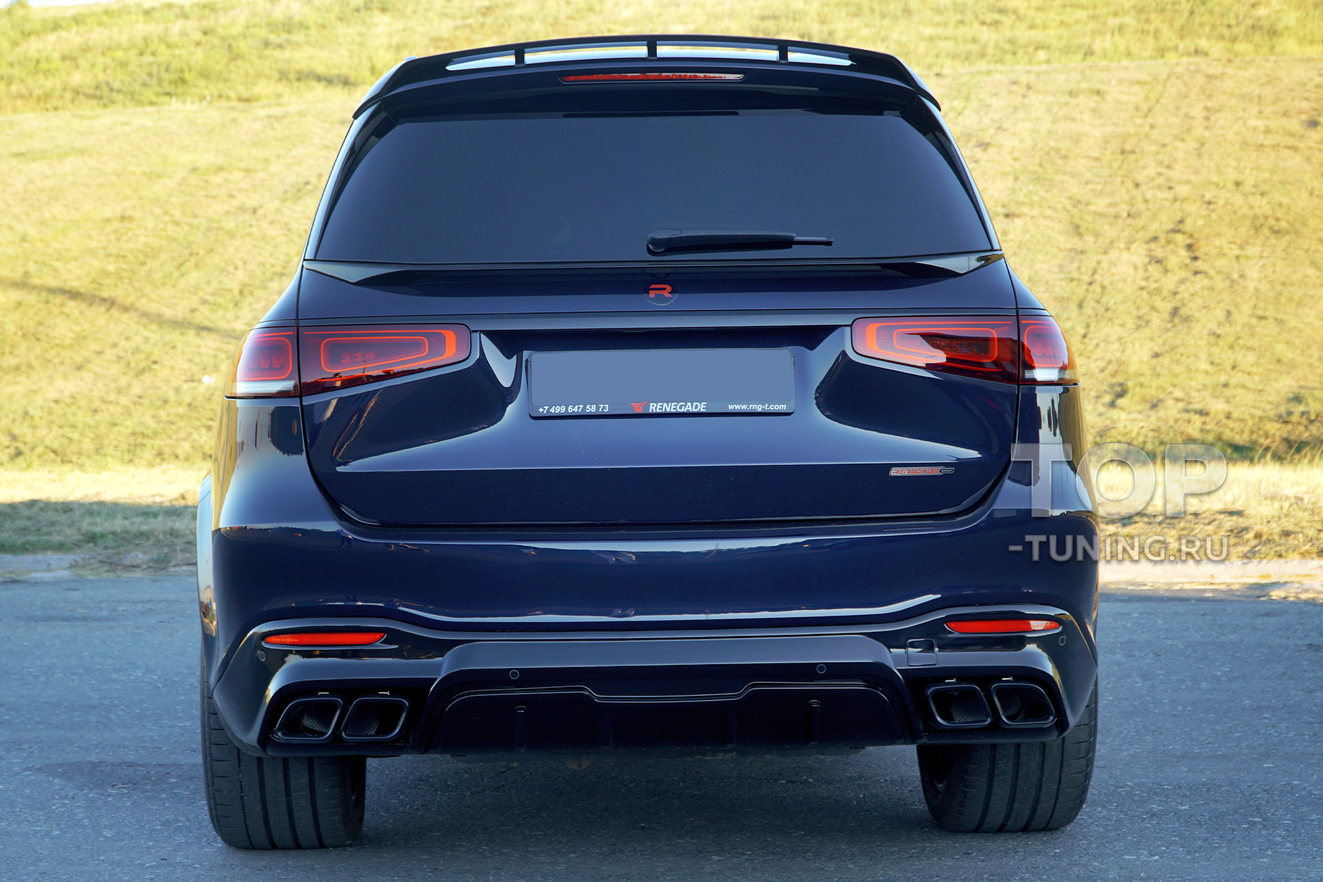 Верхний спойлер Регегейд для Мерседес ГЛС Х167 купить