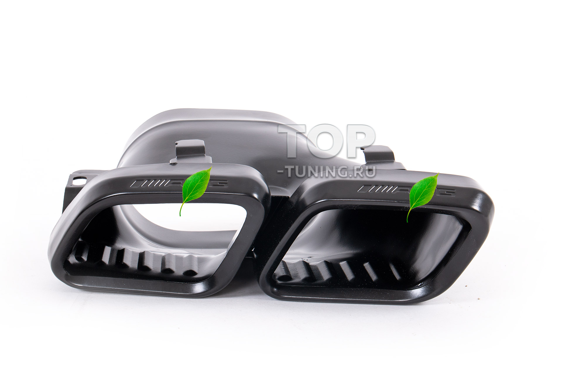 11663 Насадки на выхлоп AMG Style Black для Mercedes GLS X167