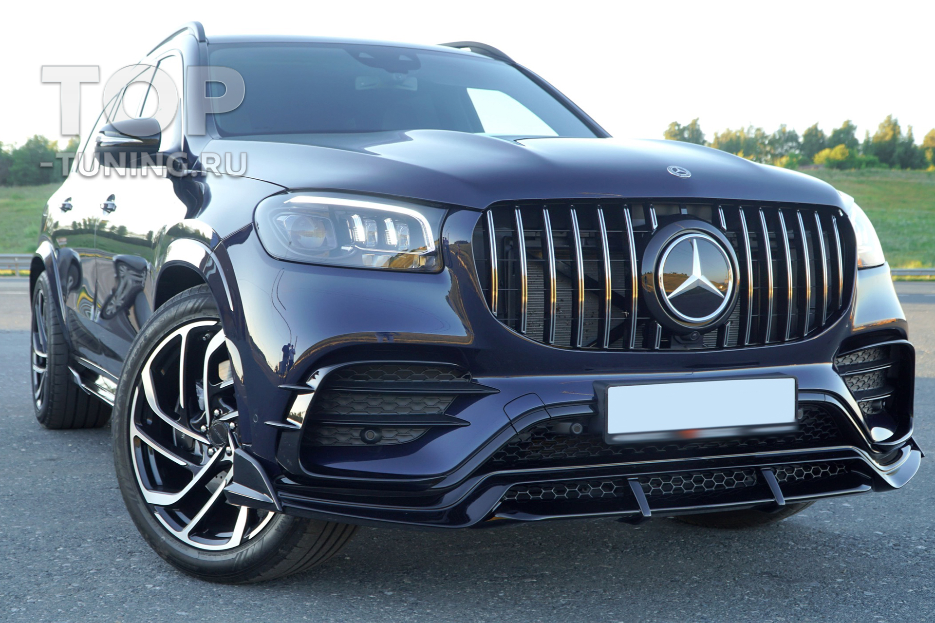 11777 Решетка радиатора GT Line для Mercedes-Benz GLS (X167)