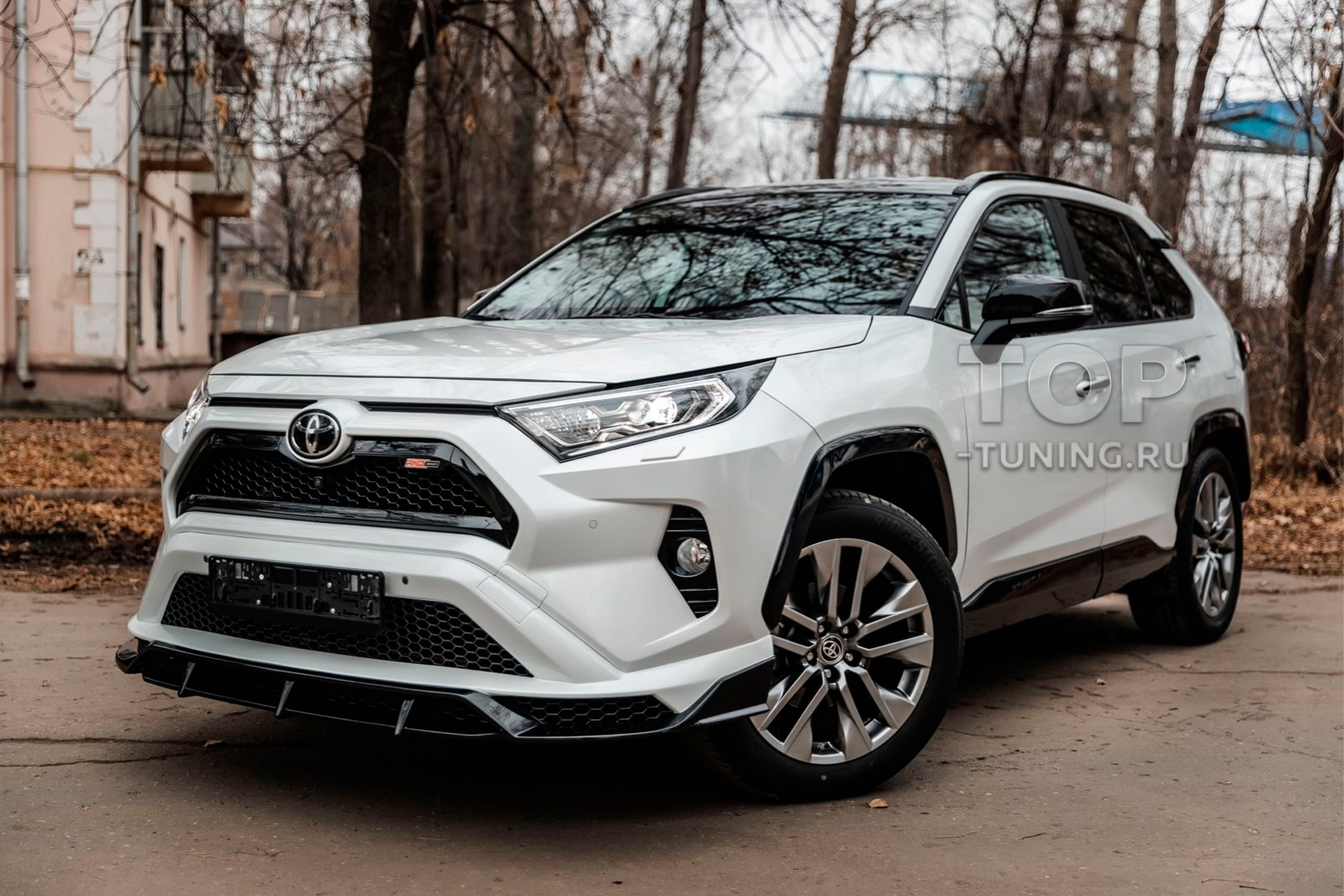 Юбка Renegade на передний бампер Toyota RAV4