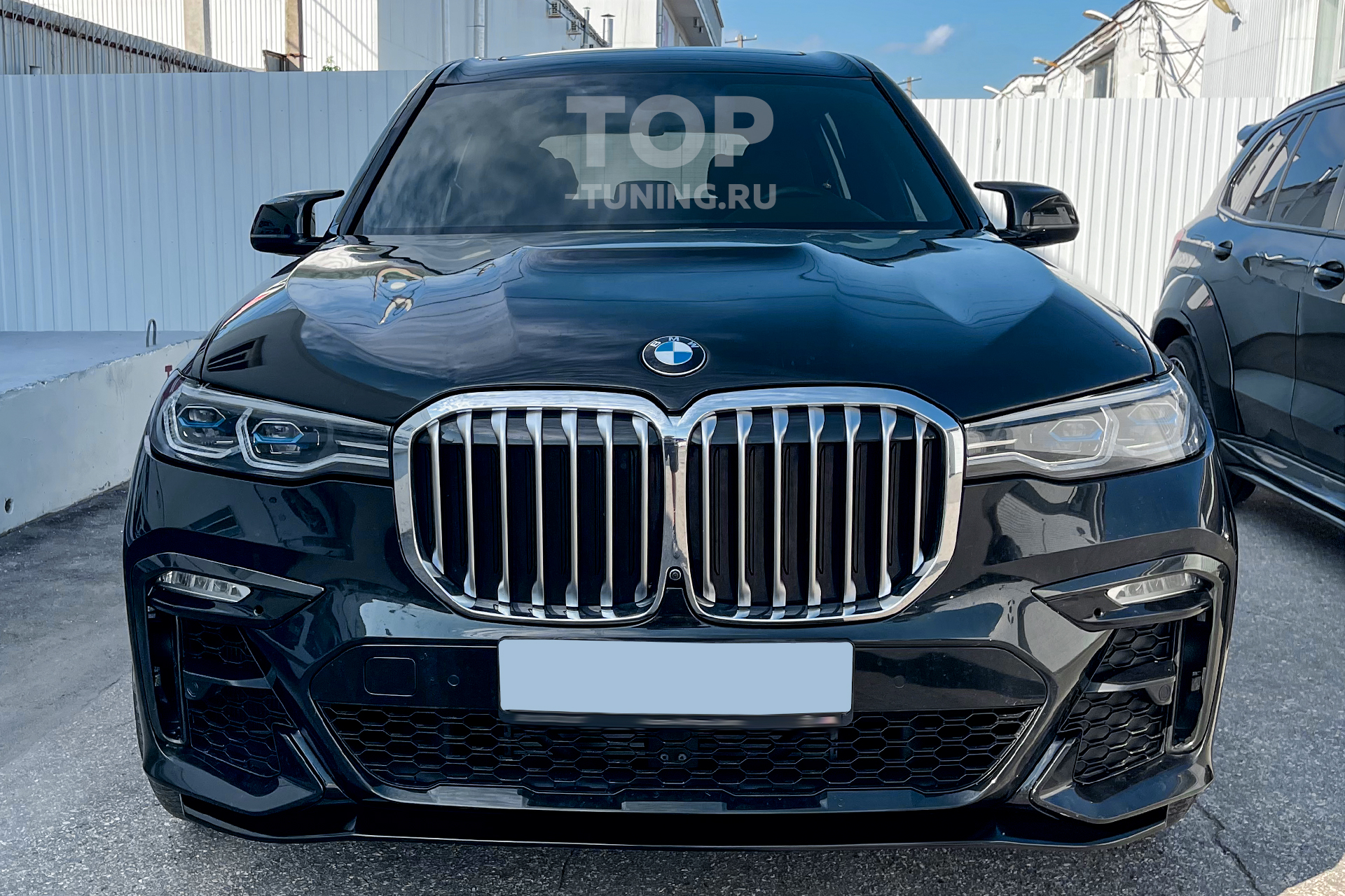 11823 Сплиттер Blade на передний бампер BMW X7 G07