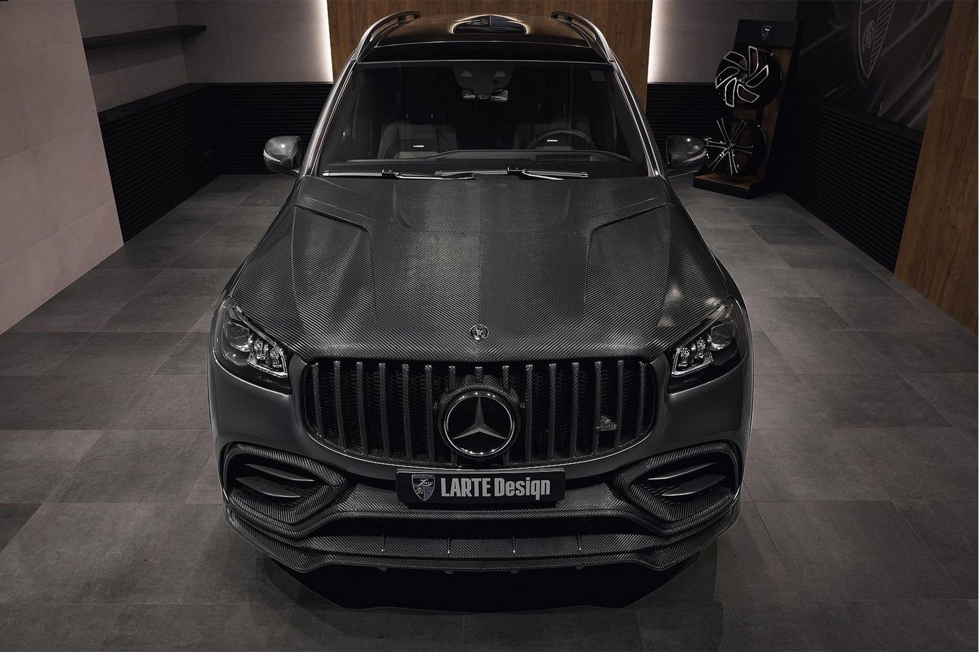 Аэродинамический обвес Larte Design для тюнинга Mercedes AMG GLS 63