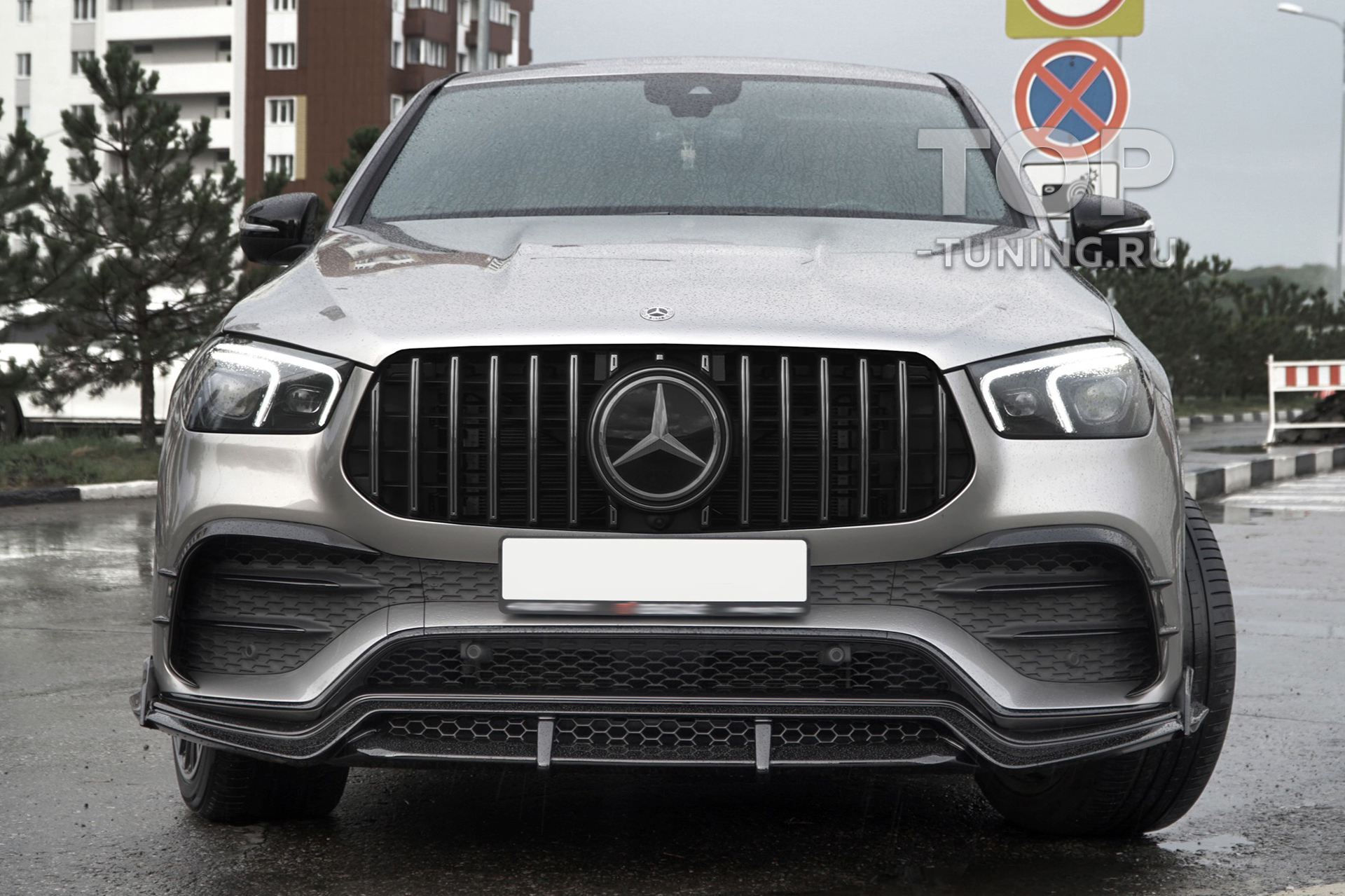 11996 Решетка радиатора GT Line для Mercedes-Benz GLE (W167)