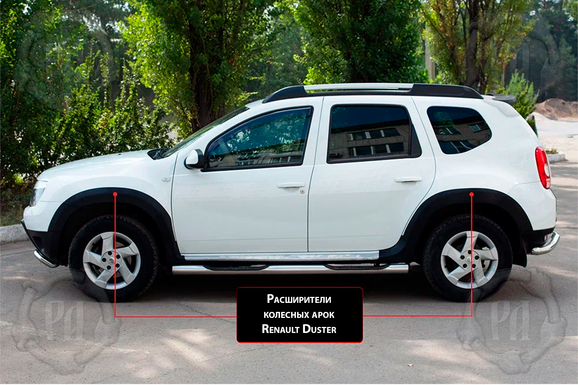 Расширители арок X-Force для Рено Дастер