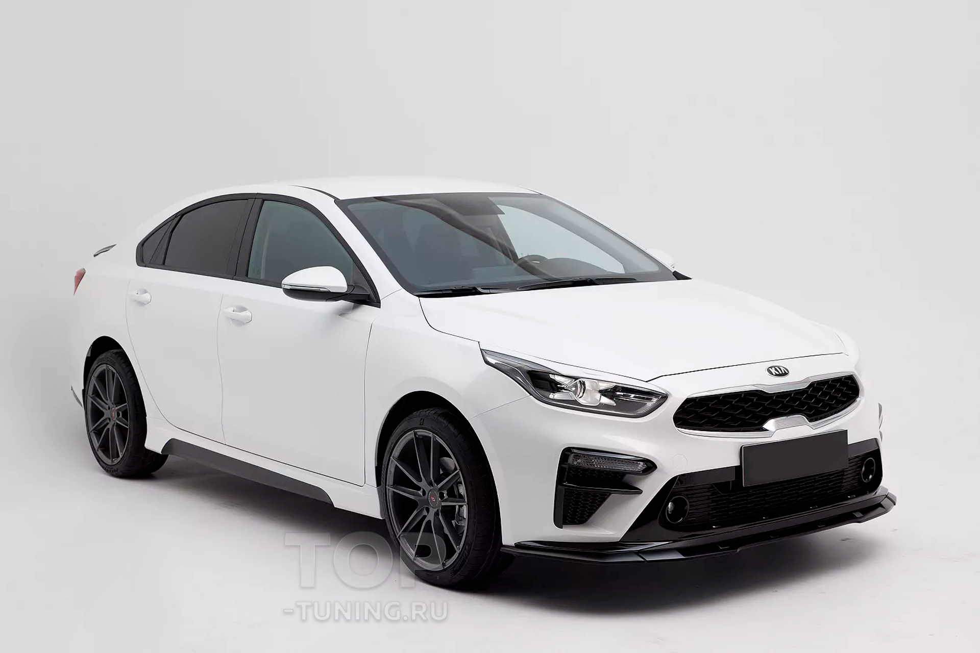 Тюнинг Киа Церато 4 (2018-2021) - Широкие реснички Advance на фары