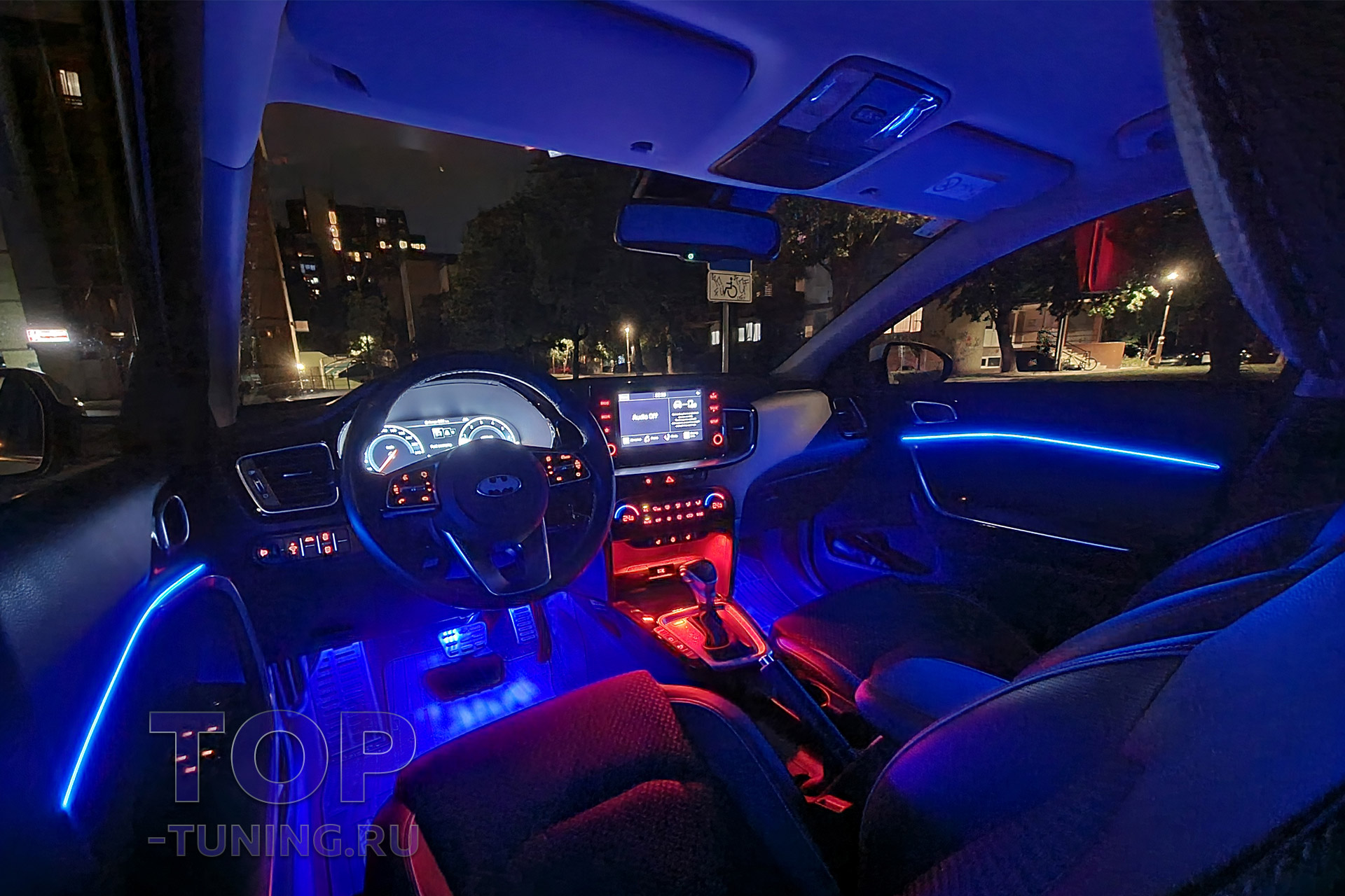 Светодиодная подсветка салона авто своими руками!! | SCU