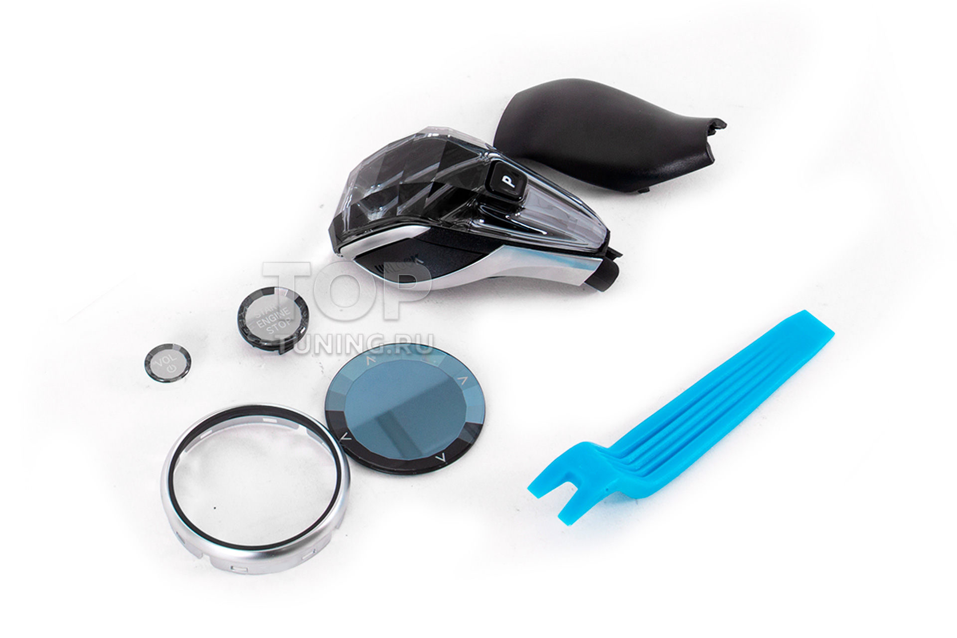 12187 Хрустальный комплект дооснащения салона 4 в 1 для BMW 4 серии G22, G23 Набор хрустальных аксессуаров для BMW G серии