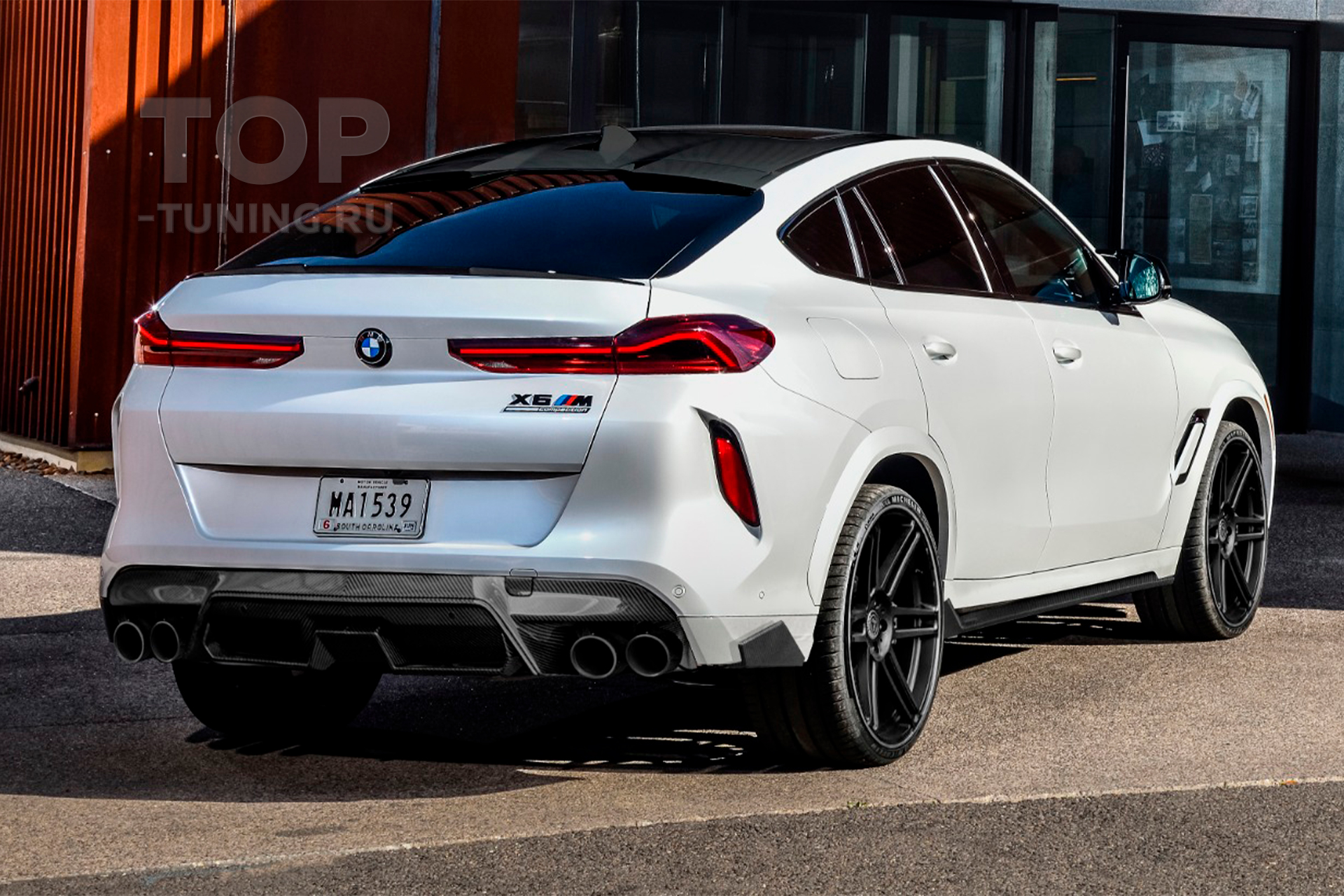 Оригинальный комплект дооснащения Renegade для BMW X6M F96 Тюнинг БМВ Х6М (F96) - Карбоновый обвес Renegade