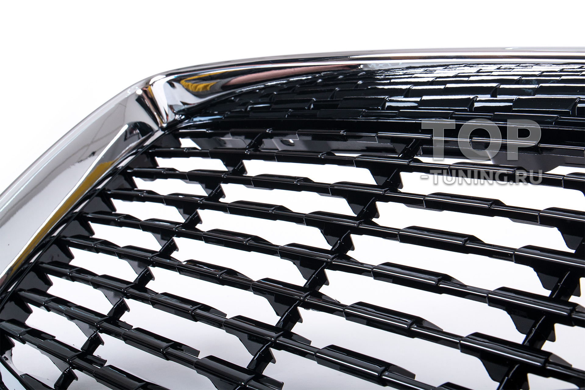 12548 Хромированная решетка R-Design (дорест) — тюнинг Volvo XC90
