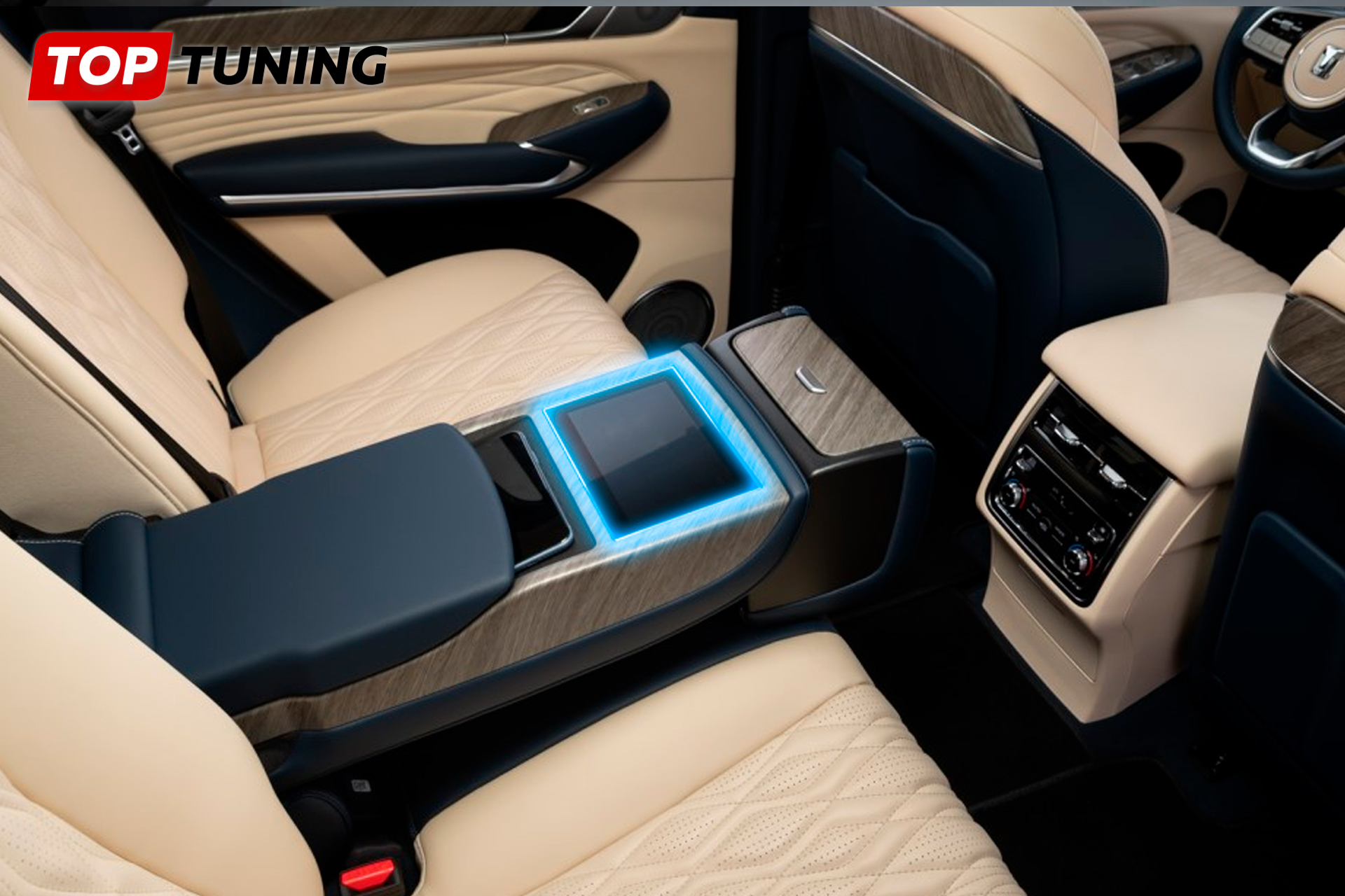 Пленка для защиты экрана климат контроля Танк 500, цена, наличие в Топ Тюнинг 12819 Защита для экрана климат контроля заднего ряда Tank 500