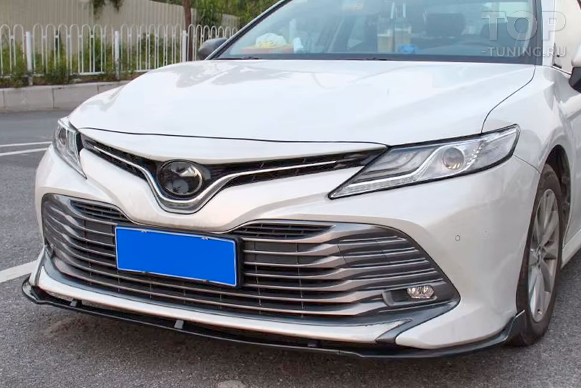 Сплиттер SAMURA на передний бампер для Toyota Camry XV70 - Купить с доставкой по РФ