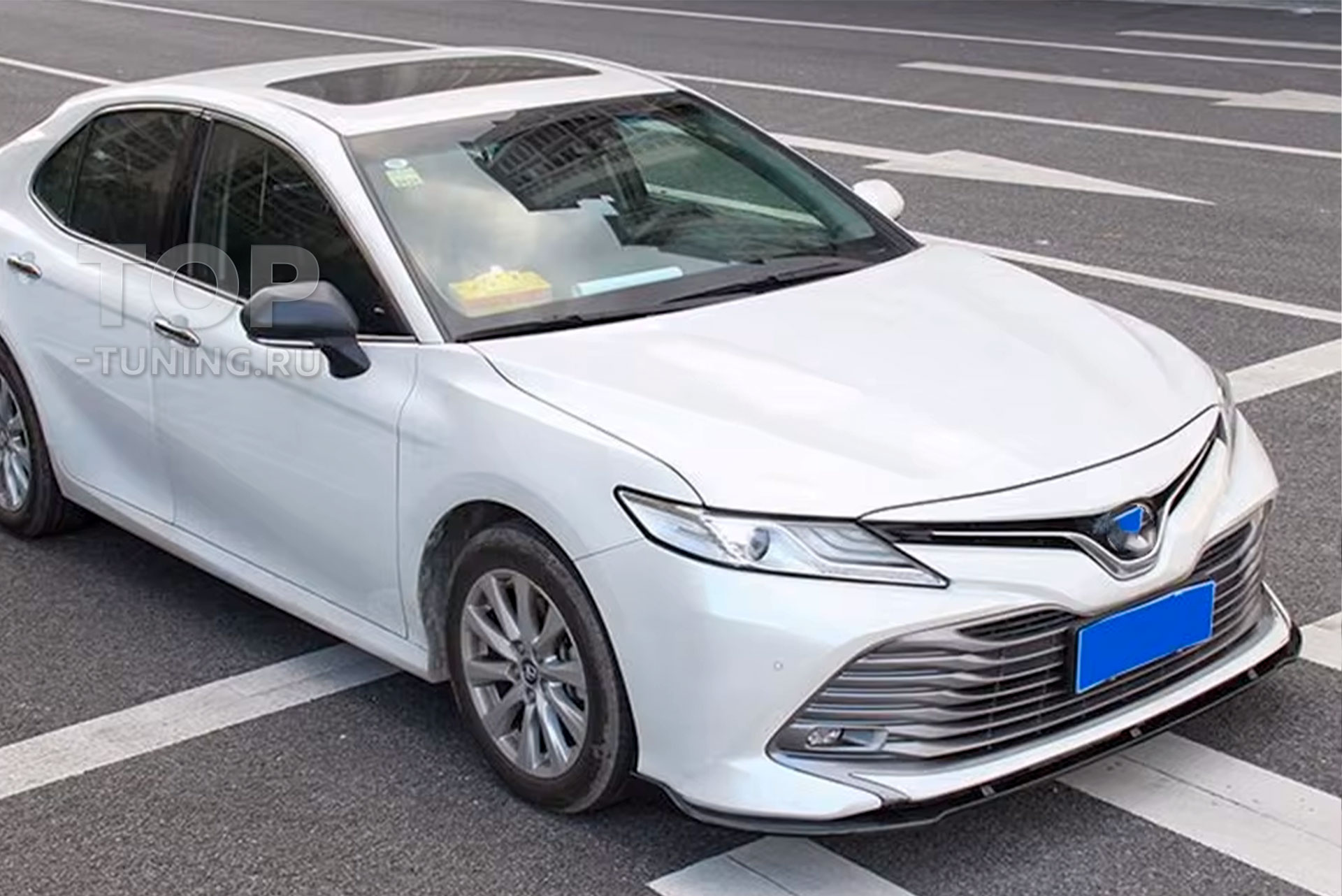 Сплиттер SAMURA на передний бампер для Toyota Camry XV70 - Купить с доставкой по РФ