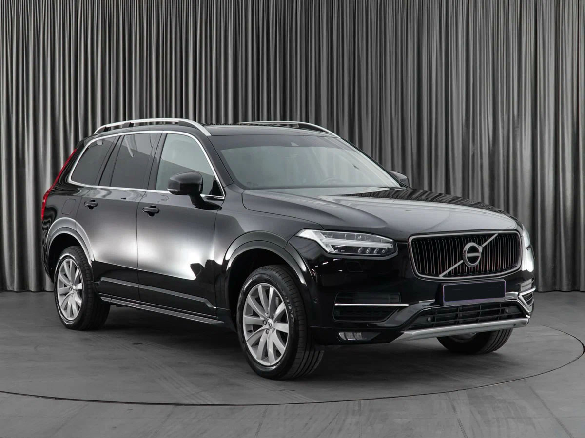 Черная решетка радиатора Black Edition  для Volvo XC90 2016 купить в наличии 
