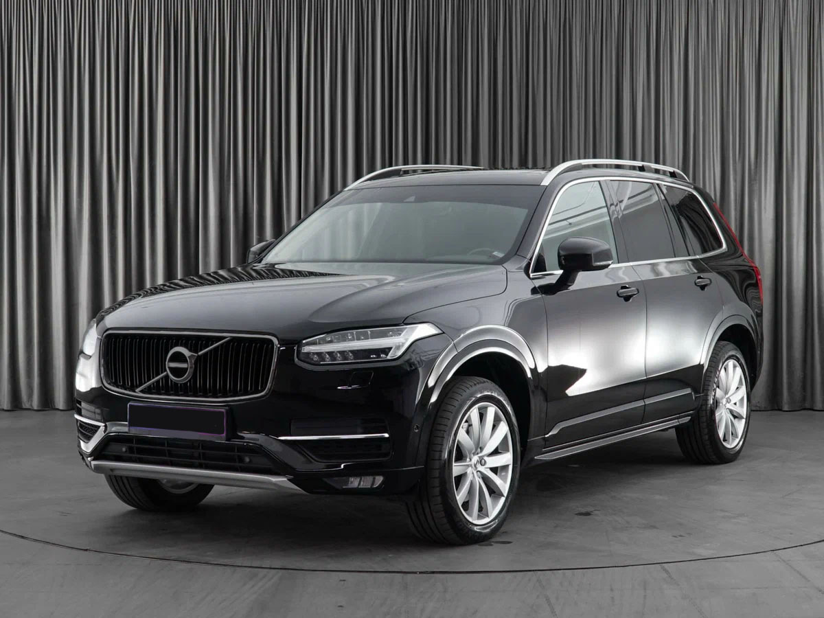 13046 Черная решетка радиатора Black Edition для Volvo XC90 2016+