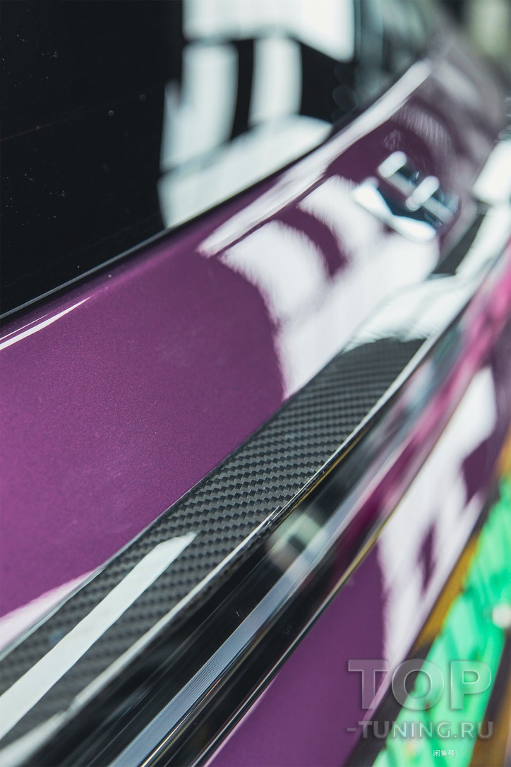 13120 Карбоновый лип-спойлер на крышку багажника Emperor – тюнинг Lixiang L9