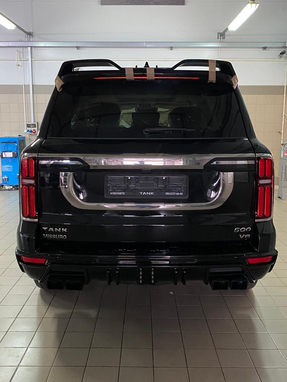 13201 Продувной спойлер Missuro Larte Design — тюнинг Tank 500