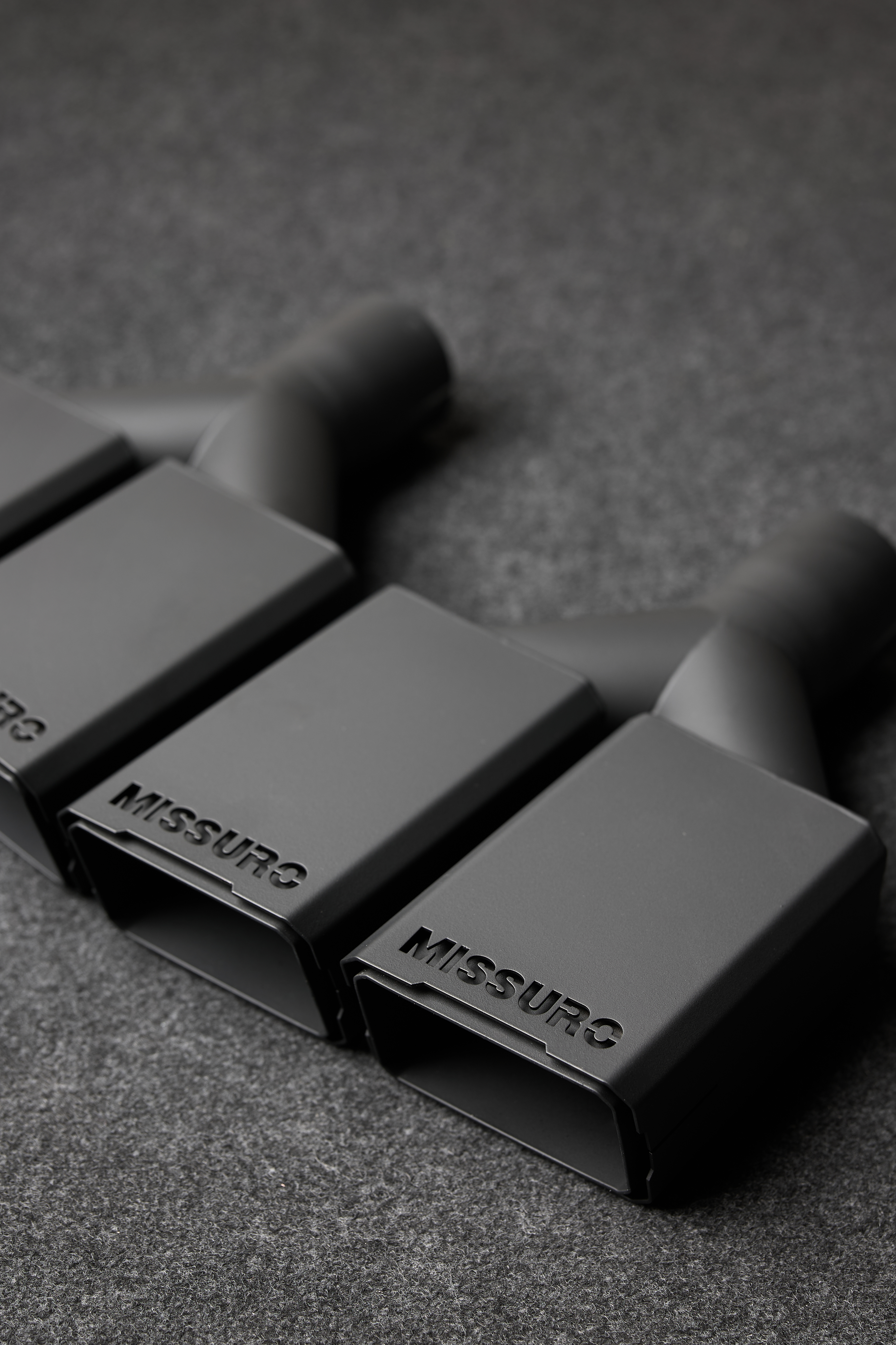 13202 Раздвоенный выхлоп Missuro Larte Design с насадками — тюнинг Tank 500