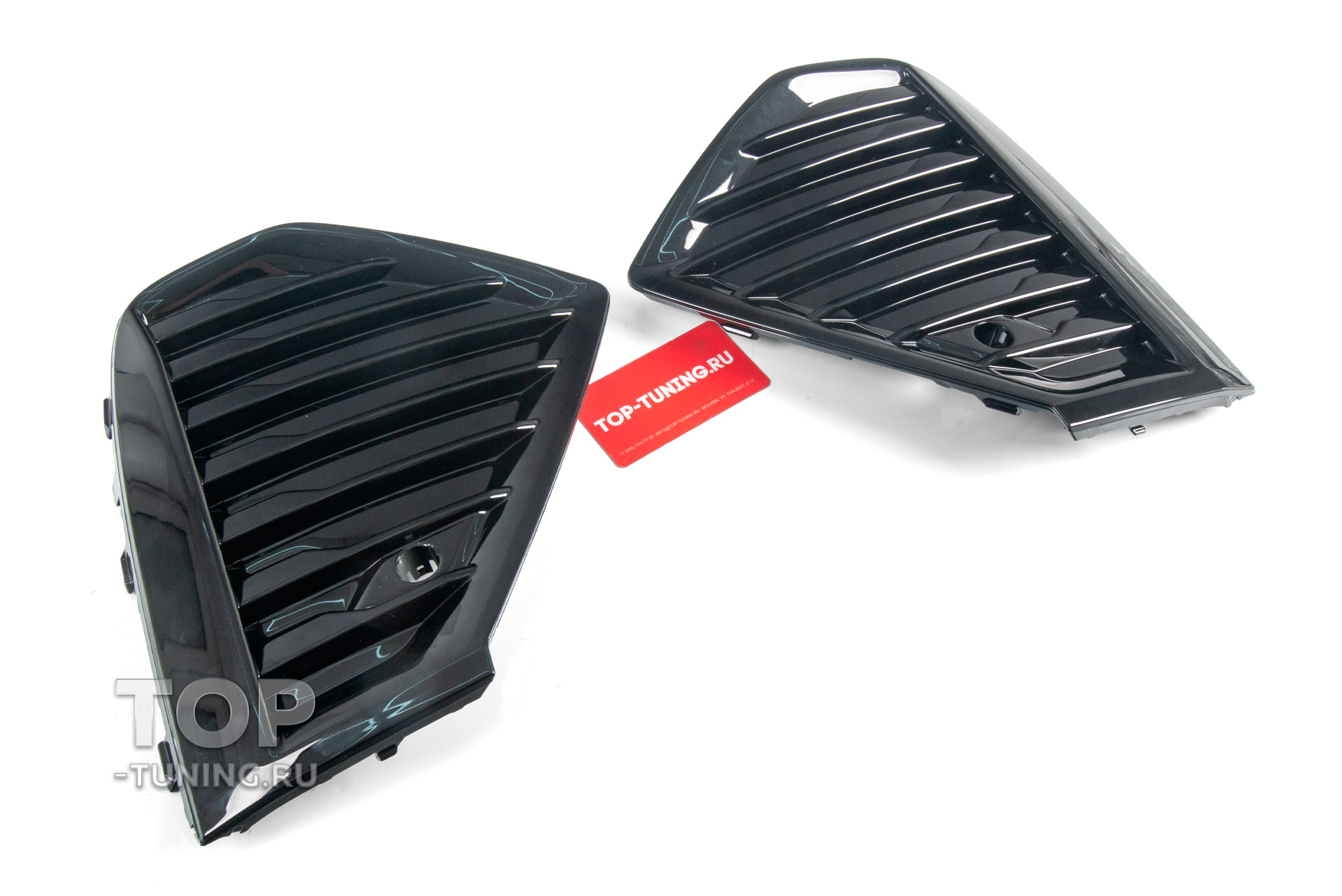 13408 Накладки R-Dеsign в передний бампер Volvo XC60 II (2021-2025 рecтайлинг)