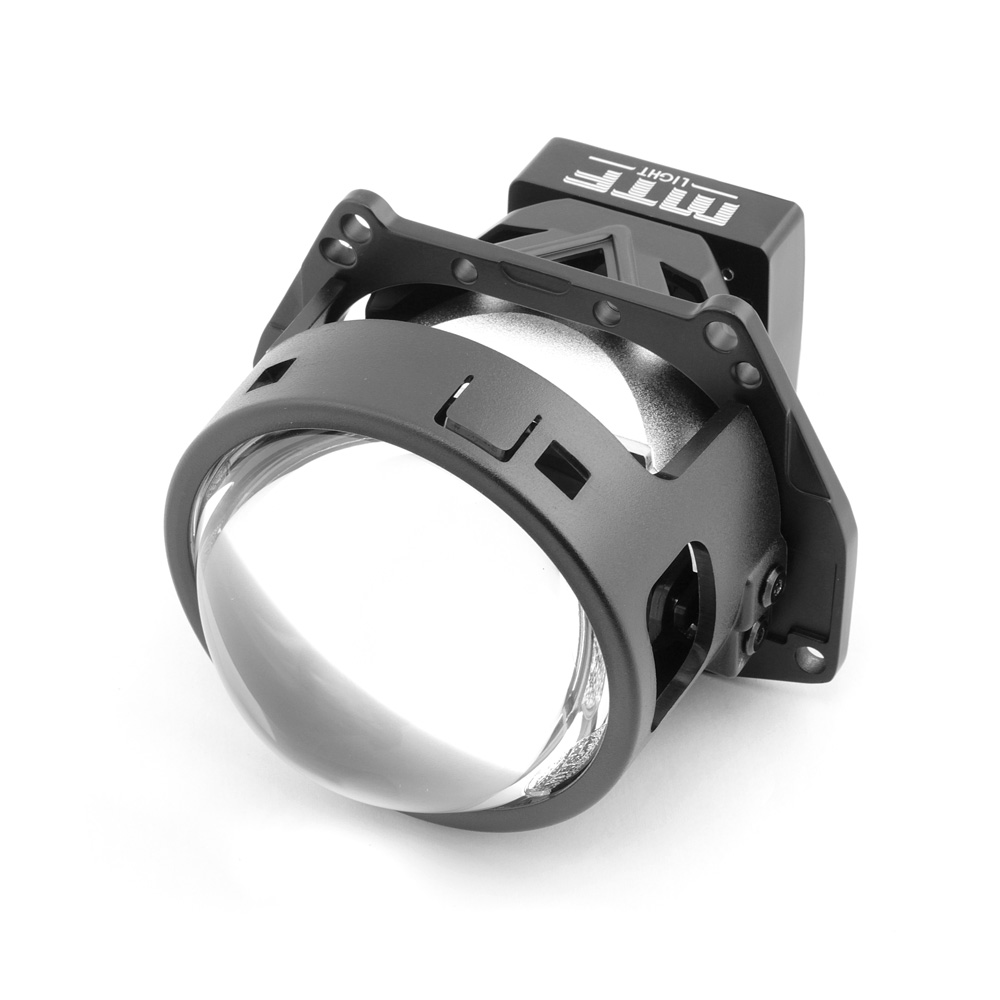 Светодиодные Bi-LED линзы 3.0 дюйма MTF Night Assistant Progressive 2 поколения для авто Цена за 2 шт. / 12V / 55W ближний / 65W дальний / 5500K / 4500 lm