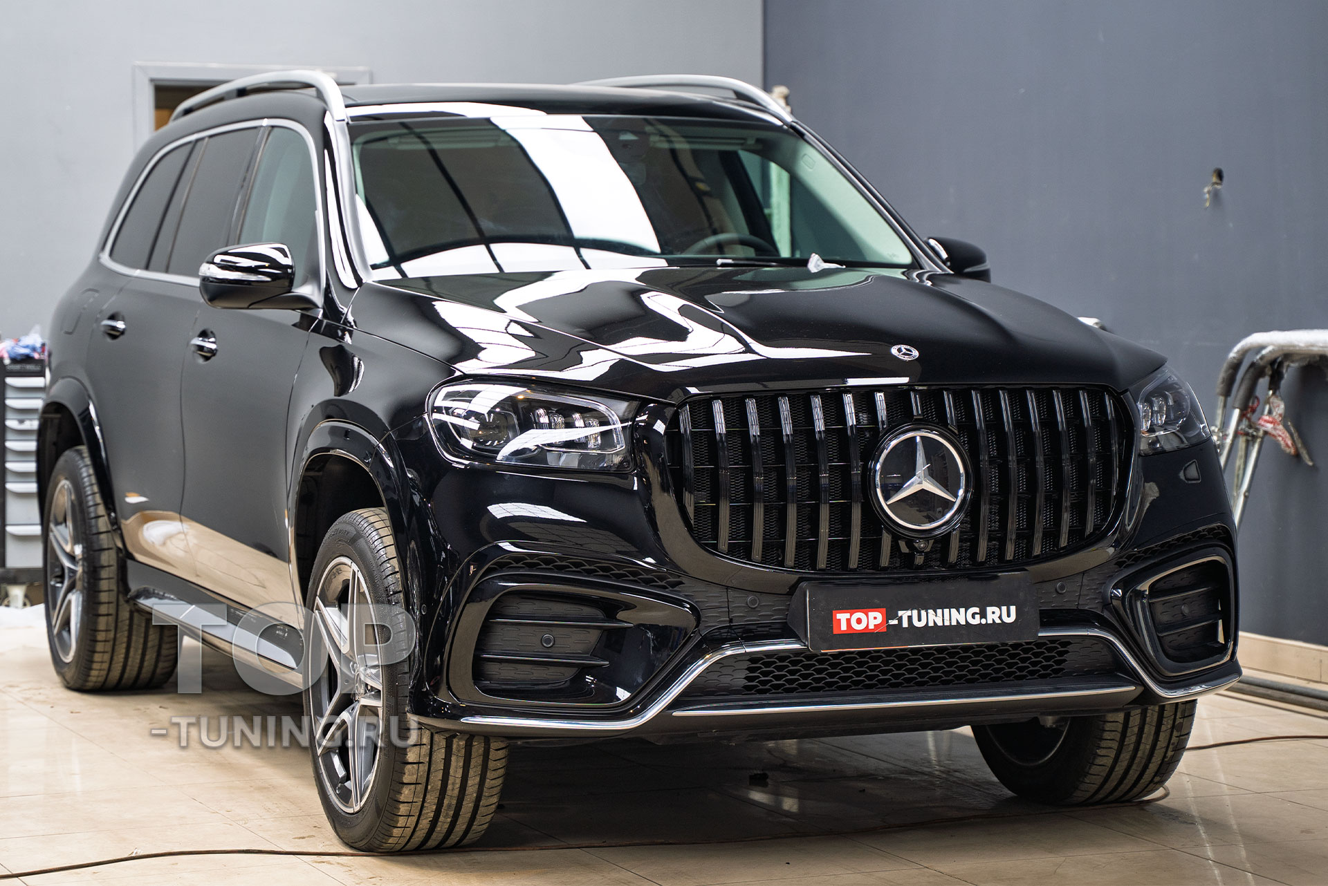 13562 Решетка радиатора GT Line 2 для Mercedes-Benz GLS (X167, 2023+)