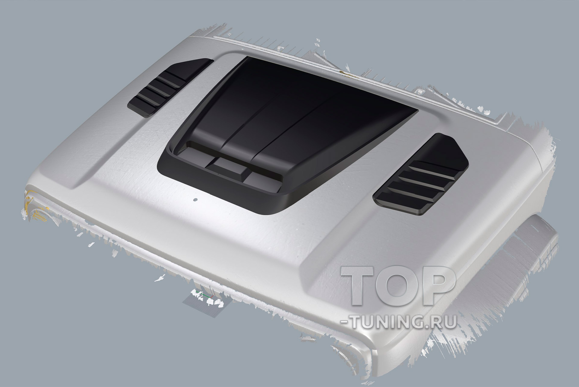 Воздухозаборники капота ИН Перформанс для Танк 300 Цена за комплект | ABS-пластик | Черный матовый цвет 13614 Накладки IN Performance на капот TANK 300