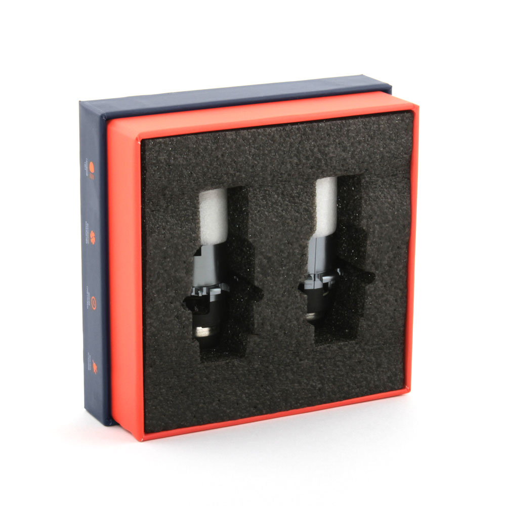 LED лампочки МТФ Лайт Люксоптик (D2S, D4S) в фары авто вместо ксеноновых Цена за пару | OEM | 35W | 4500LM | 4300K | Штатный размер  Важно! Не совместимы с модулями Hella 3 / 3R и их аналогами