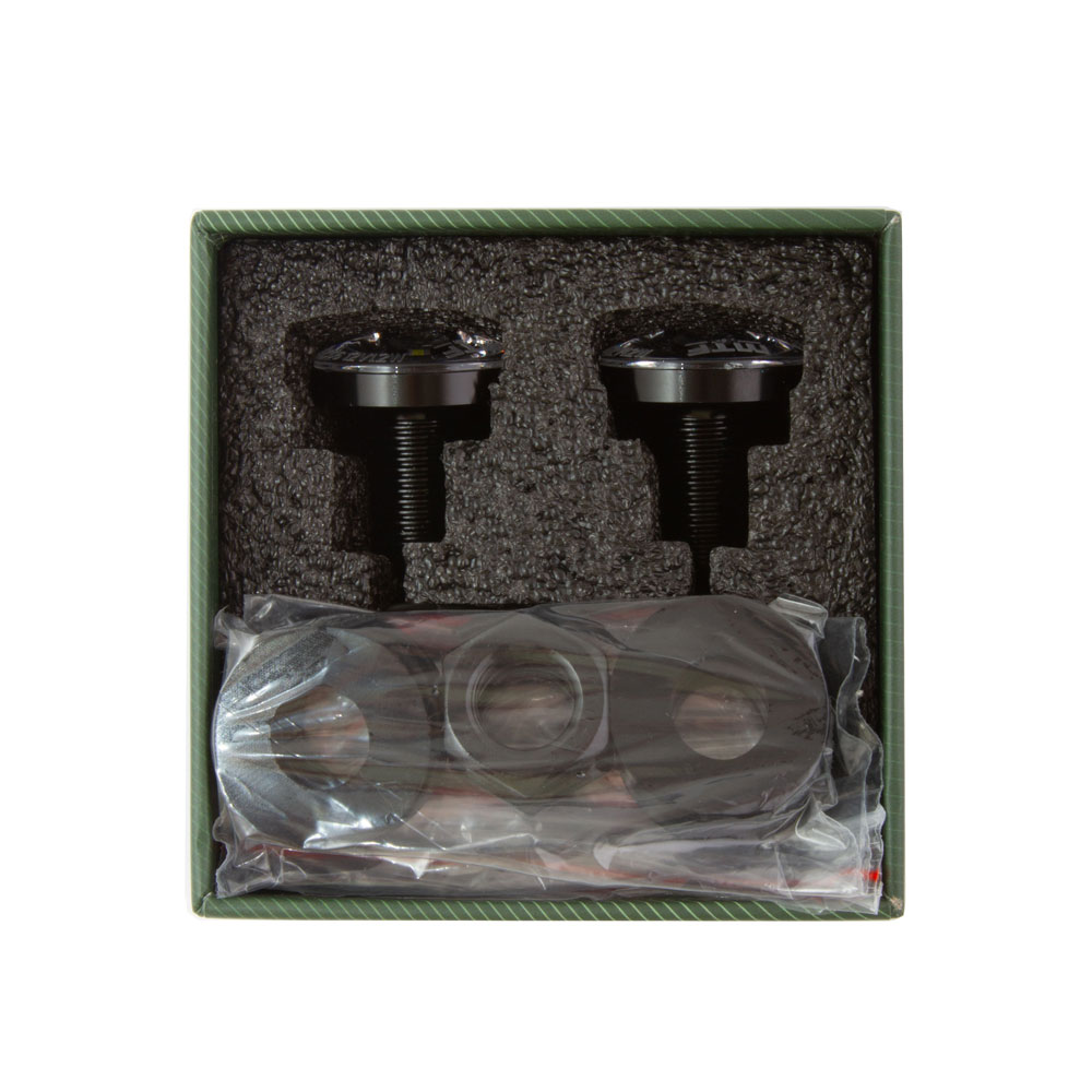 Встраиваемые круглые светодиодные габаритные огни - МТФ Лайт (12V, с белым светом и прозрачным стеклом)  Цена за пару | Белый свет | Прозрачное стекло | 12V | 150 lm x 2