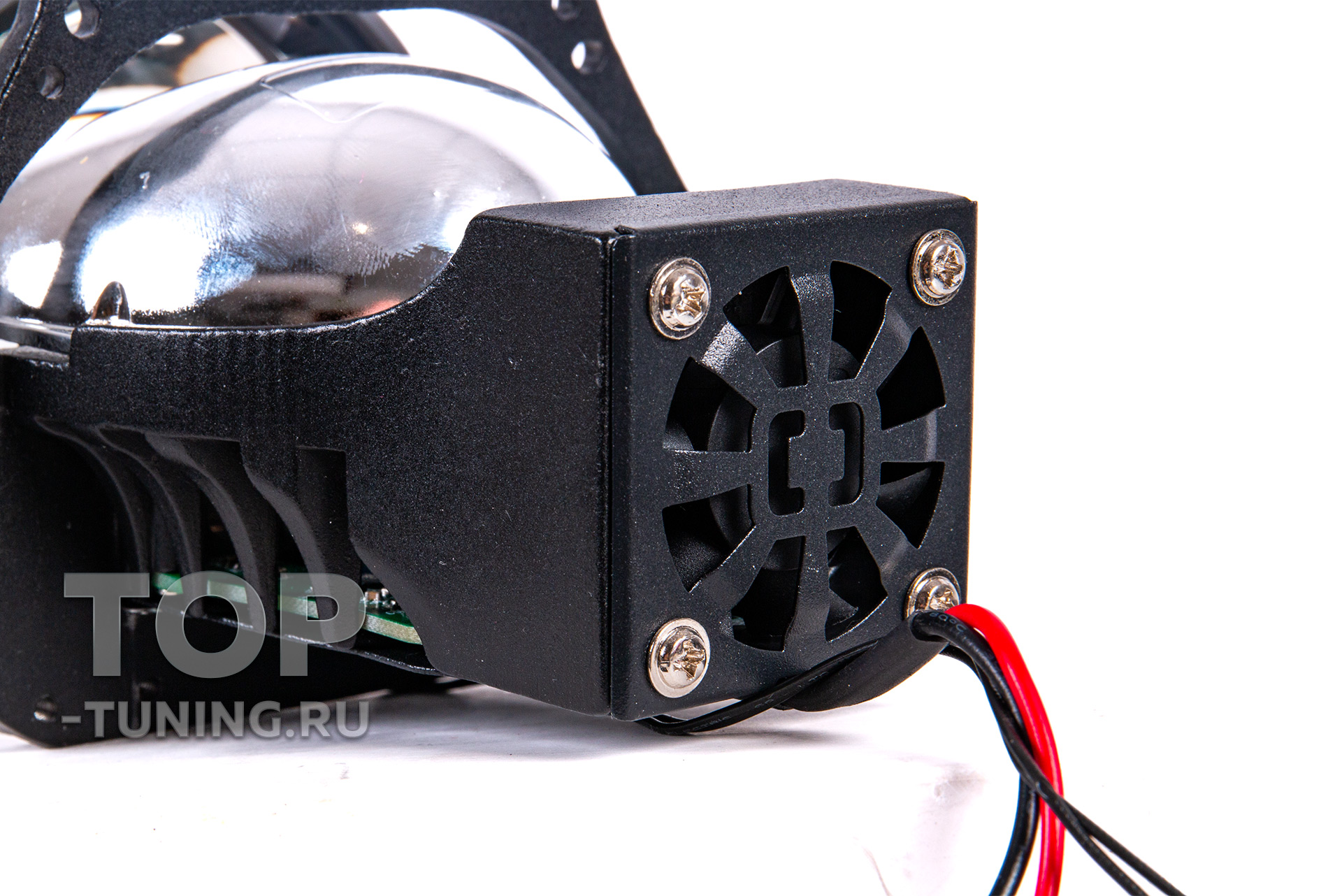 13652 Светодиодные БИ-линзы IPHCAR i8 PRO (5500К) в фары авто Двухрежимные БИ-Линзы i8 PRO — тюнинг оптики авто Цена за 2 шт. / 12V / Ближний 40 Вт / Дальний 45 Вт / 5500K / Холодный свет / Под Hella 3