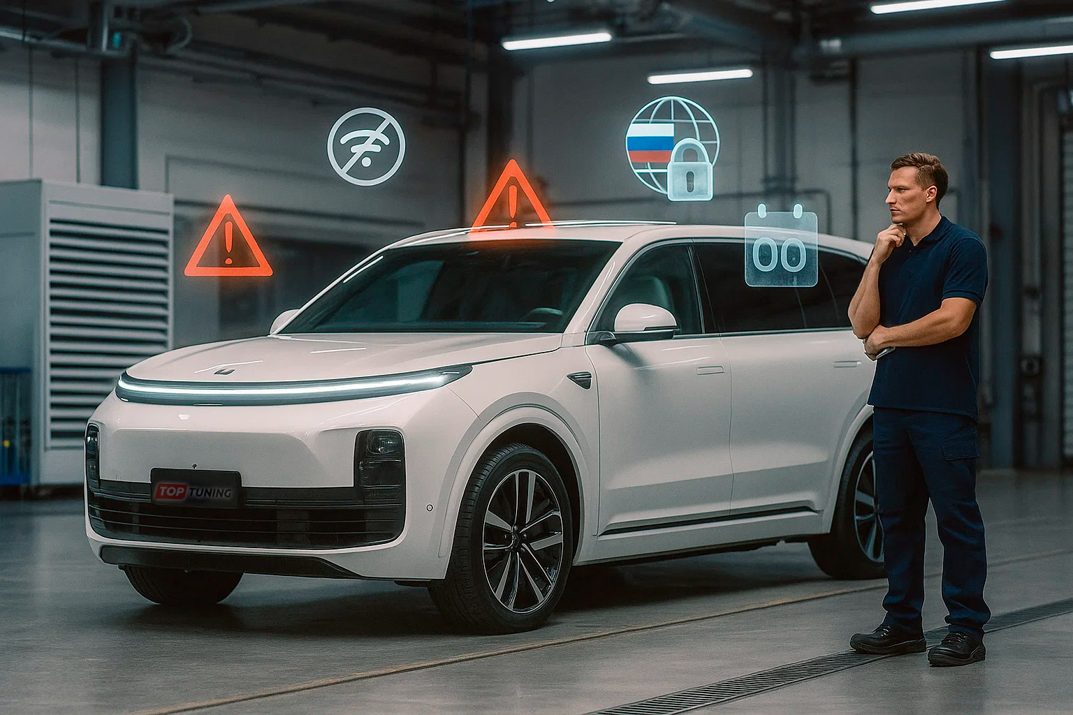 Профилактика проблем с OTA-обновлениями в Лисян в России 13655 Прошивка электронных блоков Lixiang после замены