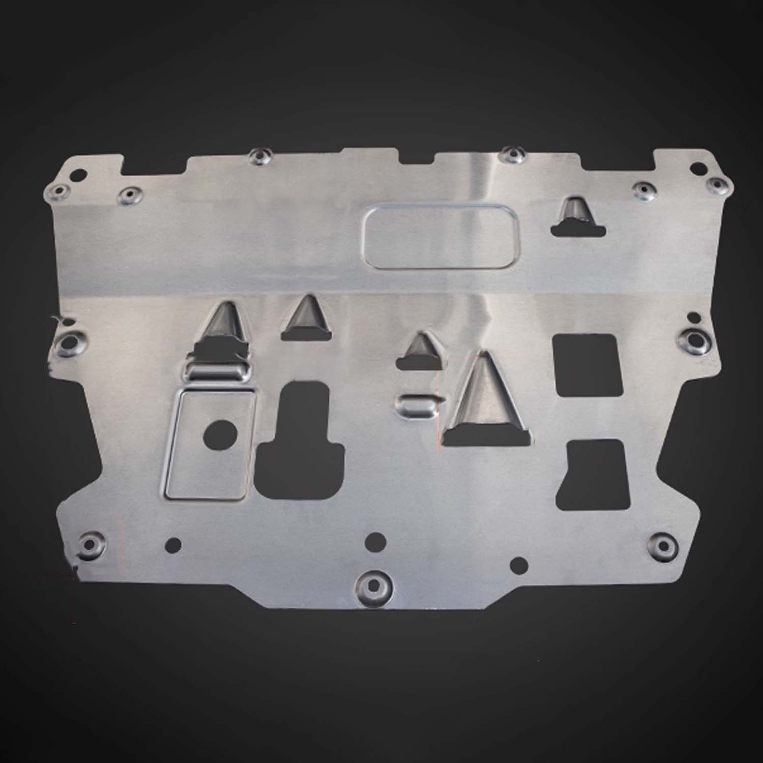 Металлическая защитная накладка двигателя Вольво С60, С90, В60, В90, ХС60, ХС90 Алюминий | OEM номер: 32207835 13707 Алюминивая защита двигателя Volvo S60, S90, V60, V90, XC60, XC90 (SPA)