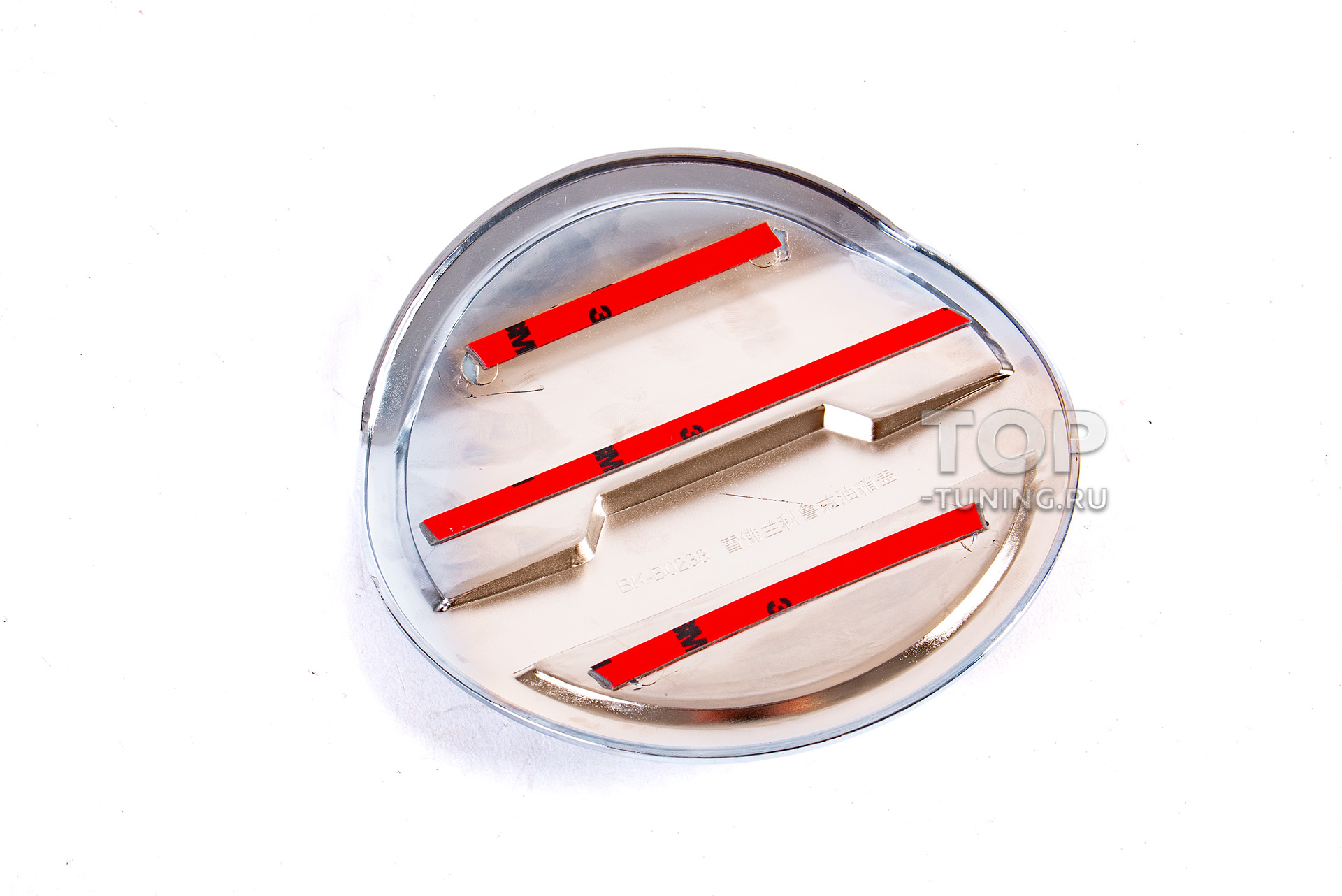 13708 Хромированная накладка SRC на лючок бензобака для Chevrolet Cruze (2009+)