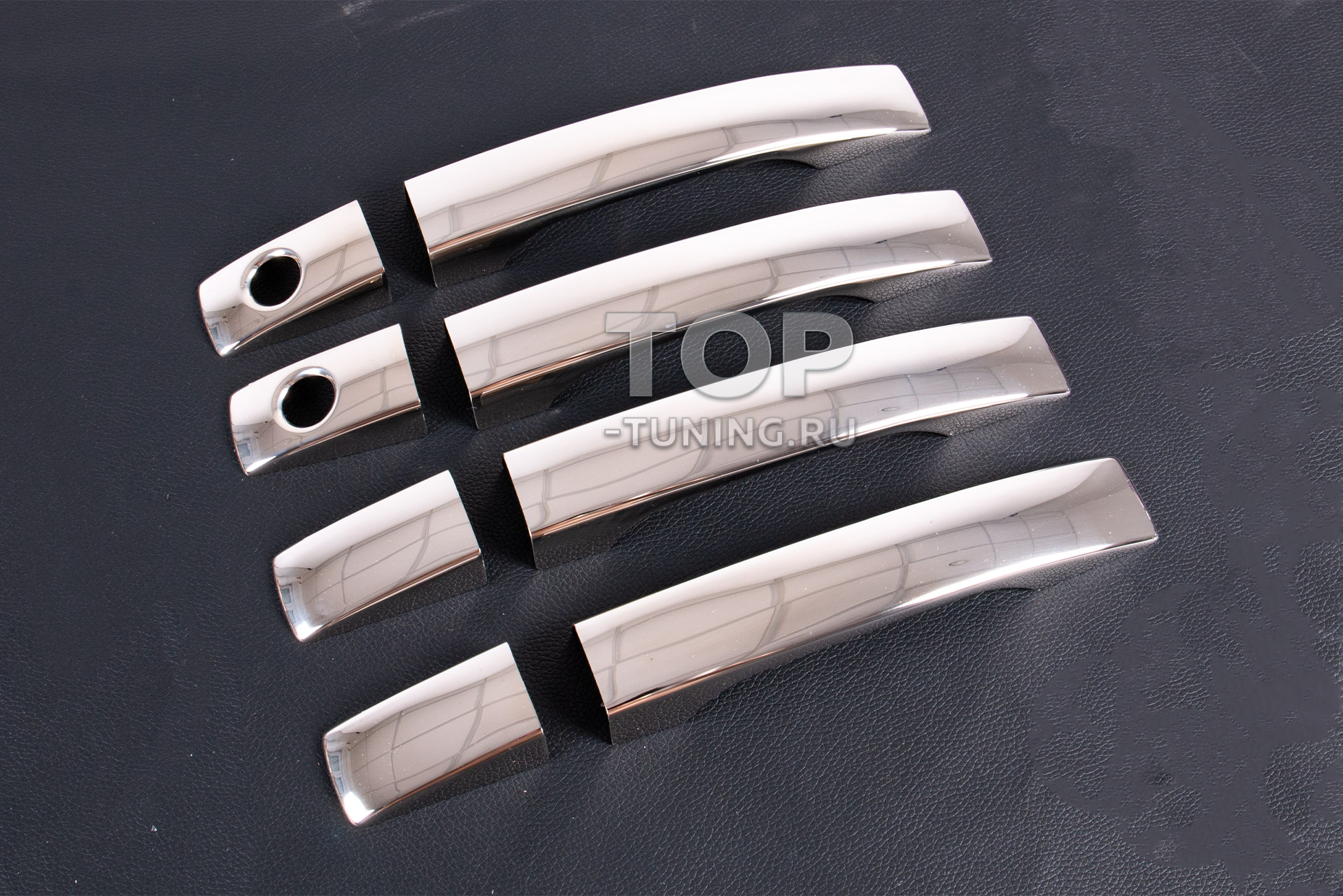 13721 Накладки на дверные ручки из нержавеющей стали для SsangYong Actyon Sports (2006-2011)