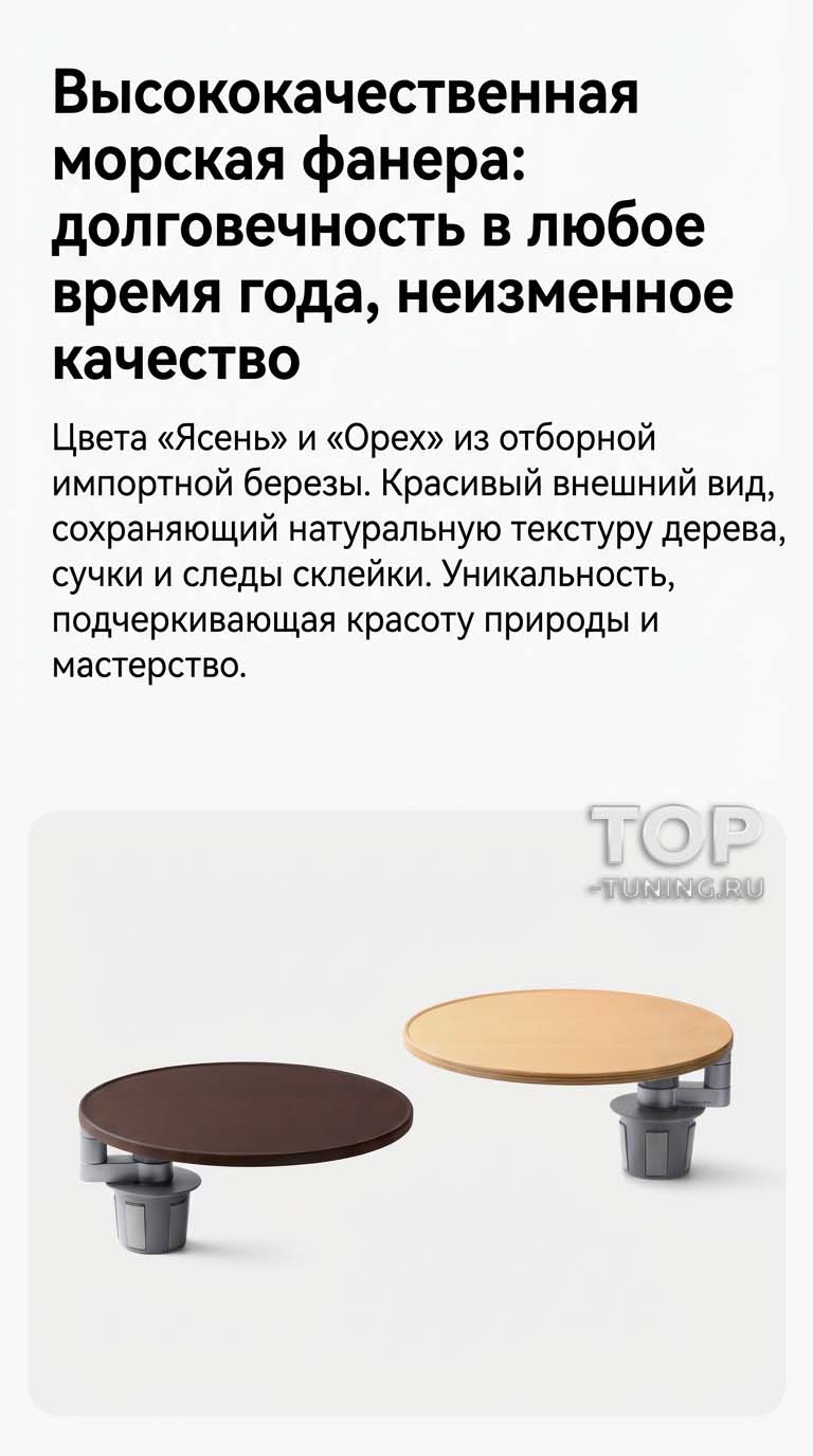 13728 Оригинальный круглый столик в подстаканник для Lixiang L6 / L7 / L8 / L9