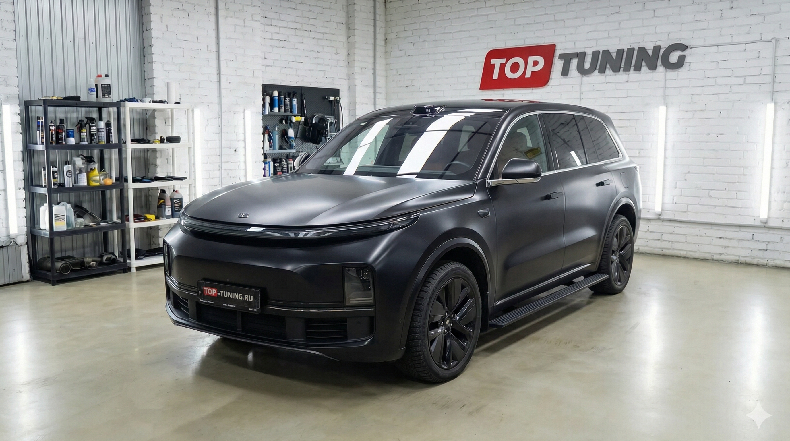 Боковые подножки с электроприводом для Lixiang L6 / L7 / L8 / L9 Цена за комплект | Управление со смартфона | Алюминий | Премиальная опция | Штатная установка