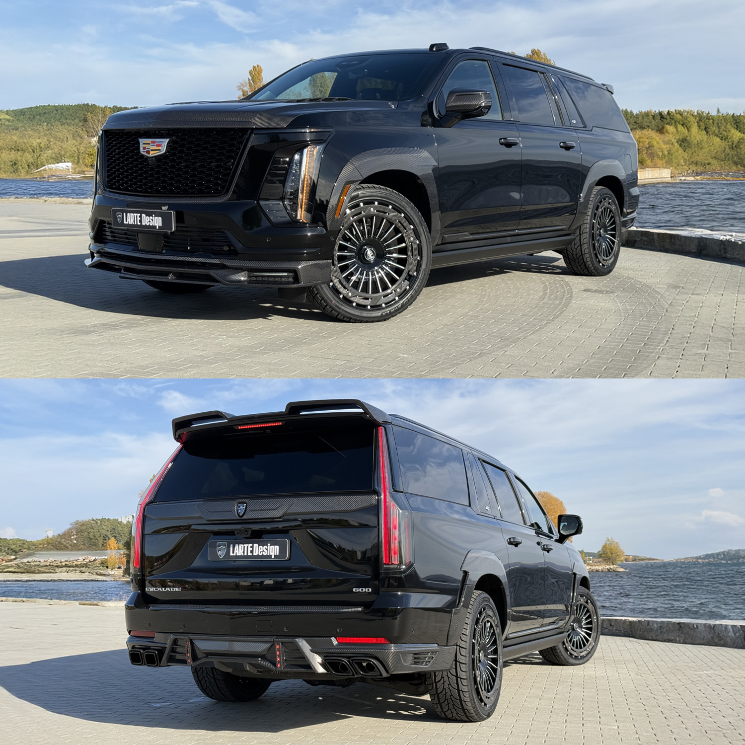 Обвес Larte Design Esthete для Cadillac Escalade 5 (2024+, рестайлинг)