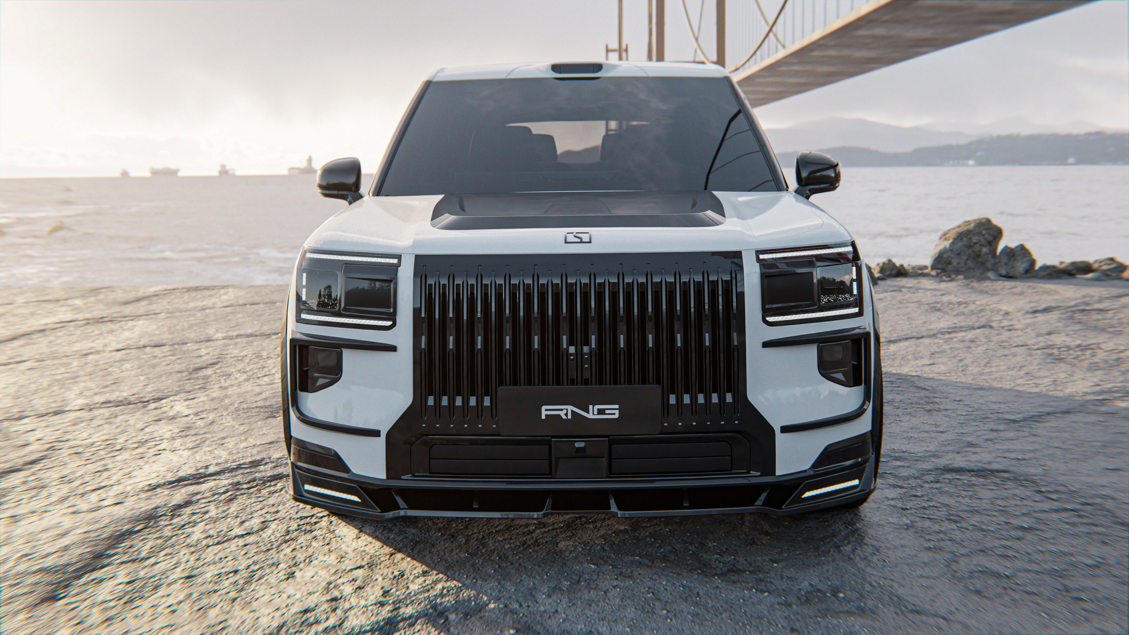 13952 Накладки Renegade на фары ZEEKR 9X