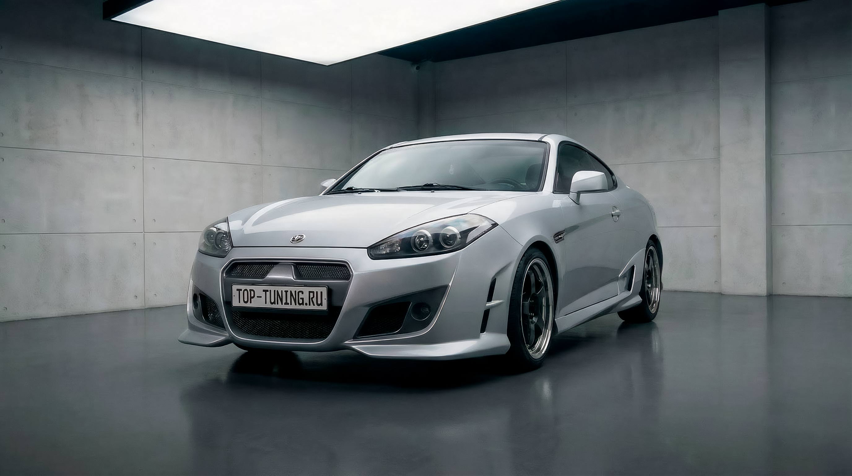 Обзор тюнинг обвеса TomS для Хендай Купе / Тибурон. В наличии и под заказ, доставка по России. Профессиональная установка под ключ в Москве. Узнайте цену на сайте 14 Обвес TomS на Hyundai Tiburon Coupe GK