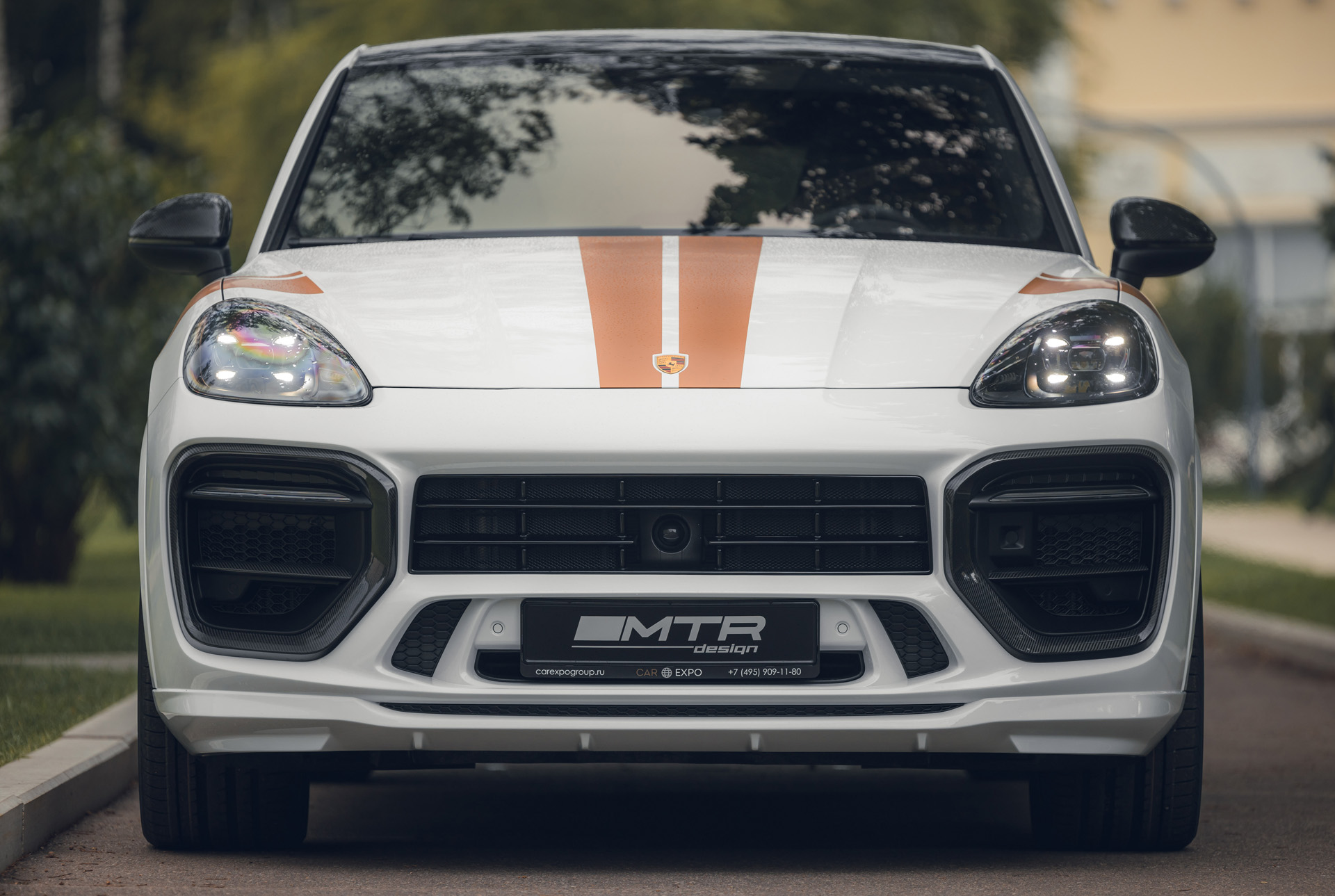 Аэродинамический обвес МТР Дизайн для Порше Каен Купе (9Y3) (2017&ndash;2023) ABS-пластик | Штатная установка | Для комплектаций Base / S / Turbo
